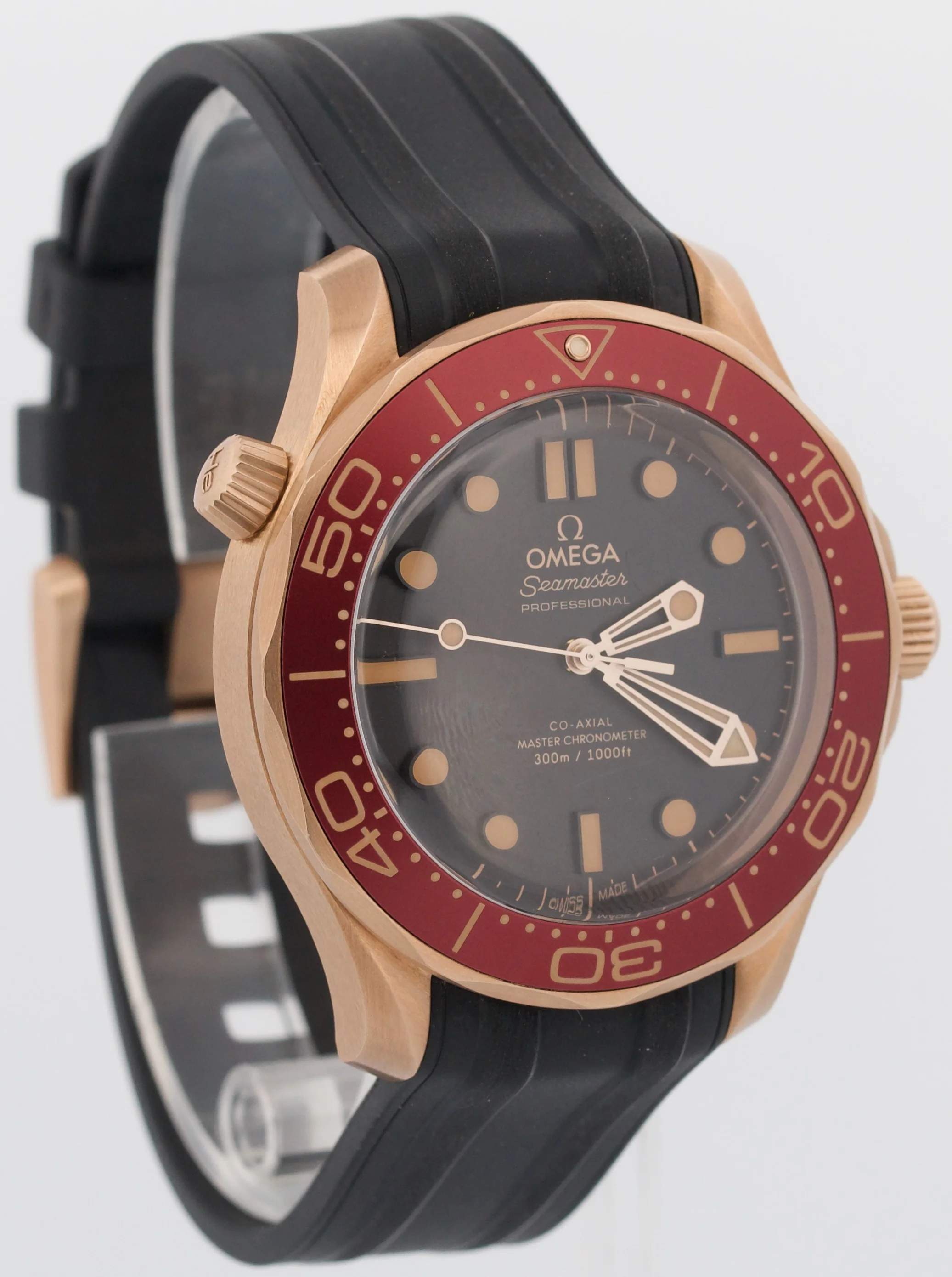 2025 PAPERS Omega Seamaster Diver 9K BRONZE GOLD 42mm 210.92.42.20.01.003 BOX - Image 4
