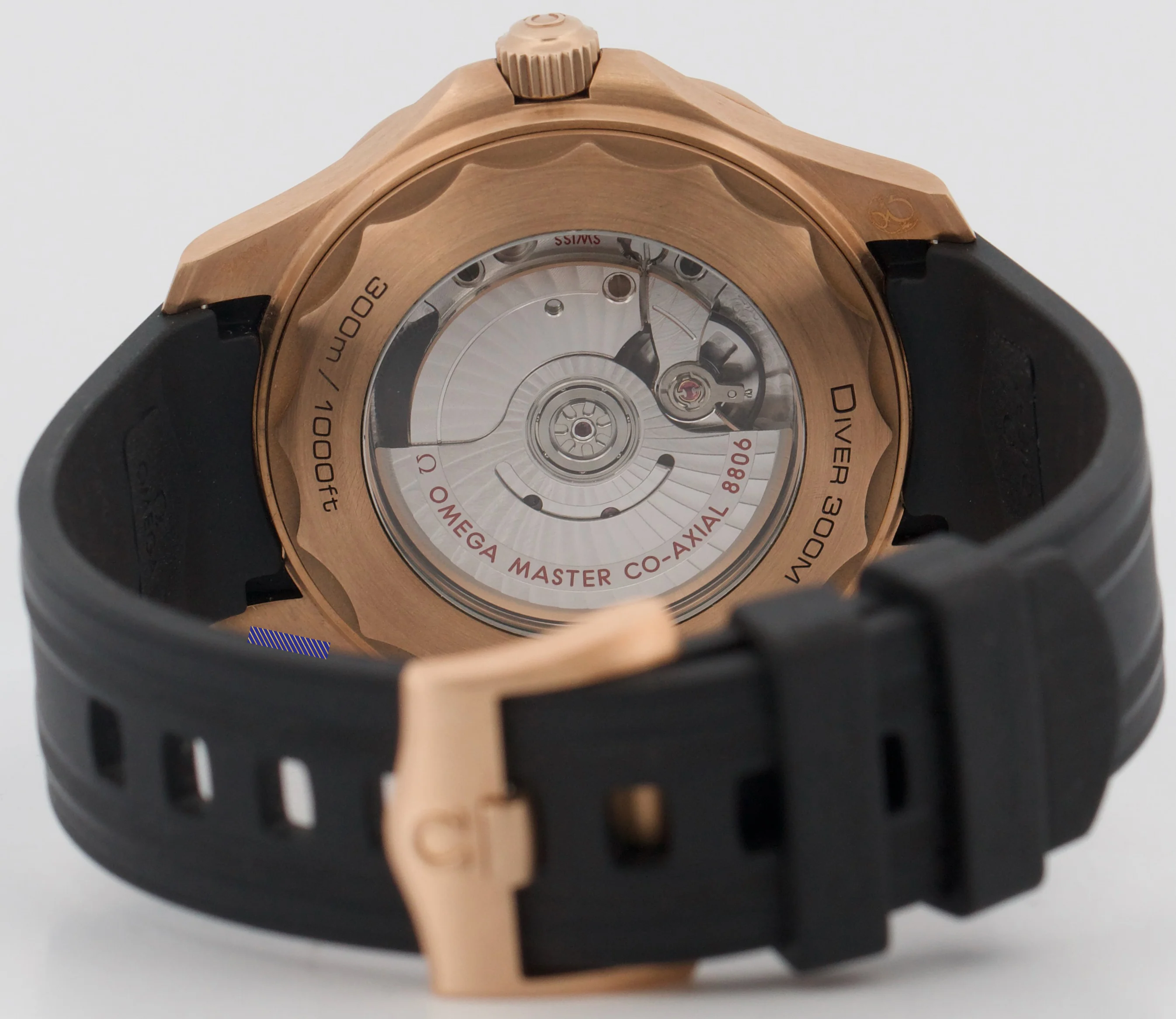 2025 PAPERS Omega Seamaster Diver 9K BRONZE GOLD 42mm 210.92.42.20.01.003 BOX - Image 7