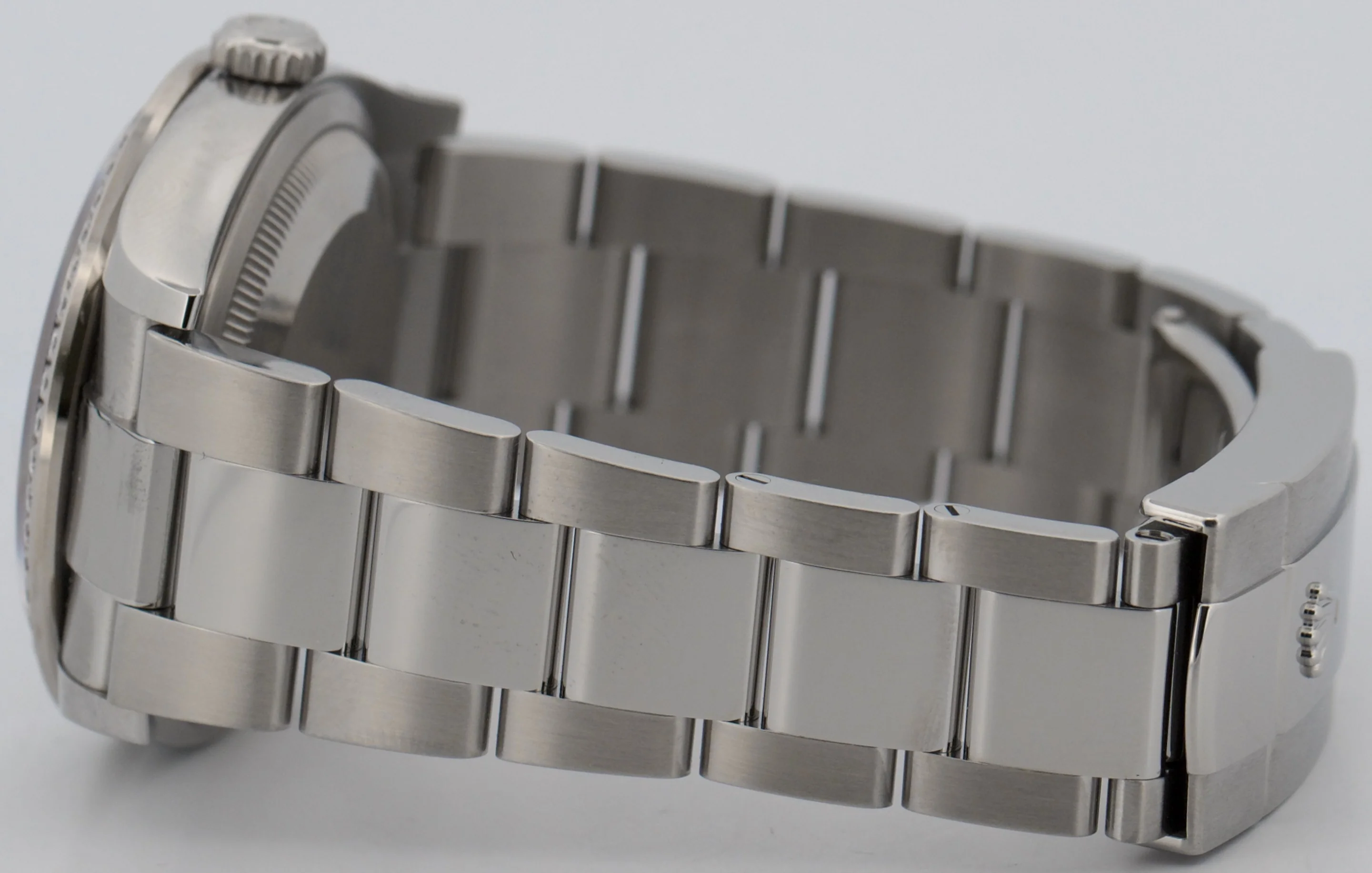 2025 PAPERS Rolex DateJust 36mm WHITE ROMAN Steel DIAMOND Oyster 126284 RBR BOX - Image 7