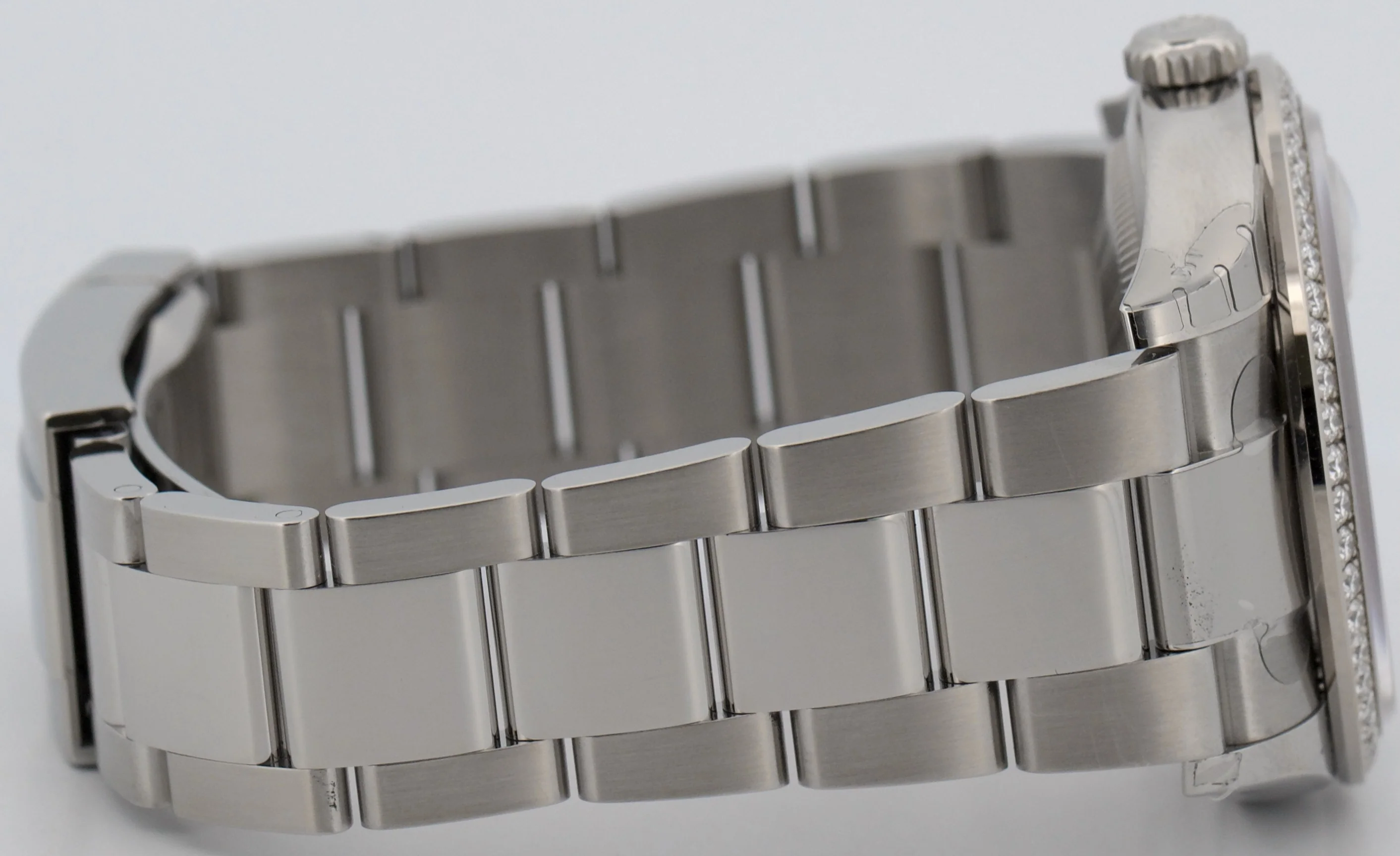 2025 PAPERS Rolex DateJust 36mm WHITE ROMAN Steel DIAMOND Oyster 126284 RBR BOX - Image 8