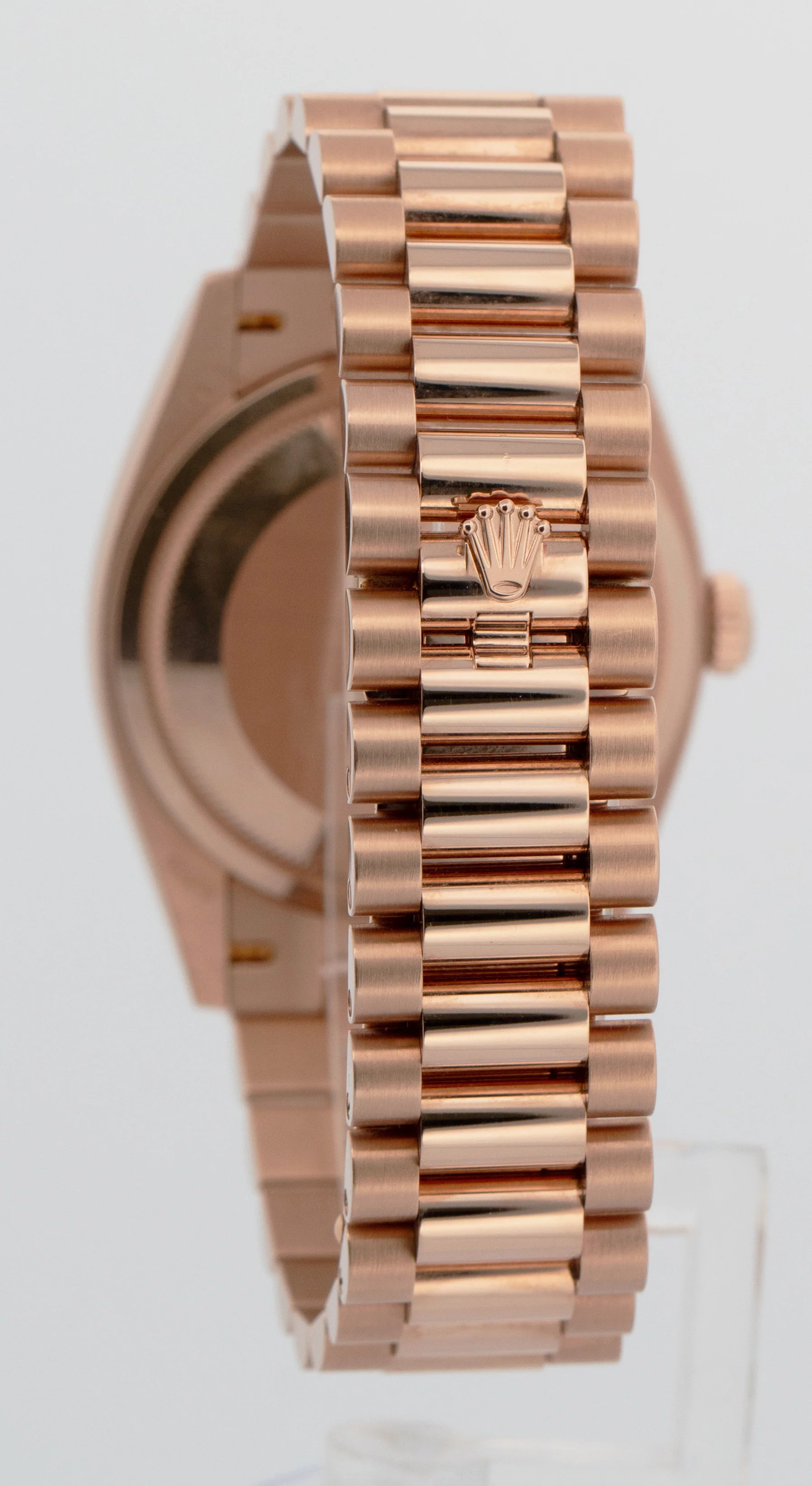 2025 PAPERS Rolex Day-Date President OLIVE ROMAN 36mm Rose Gold 128235 Watch BOX - Image 7