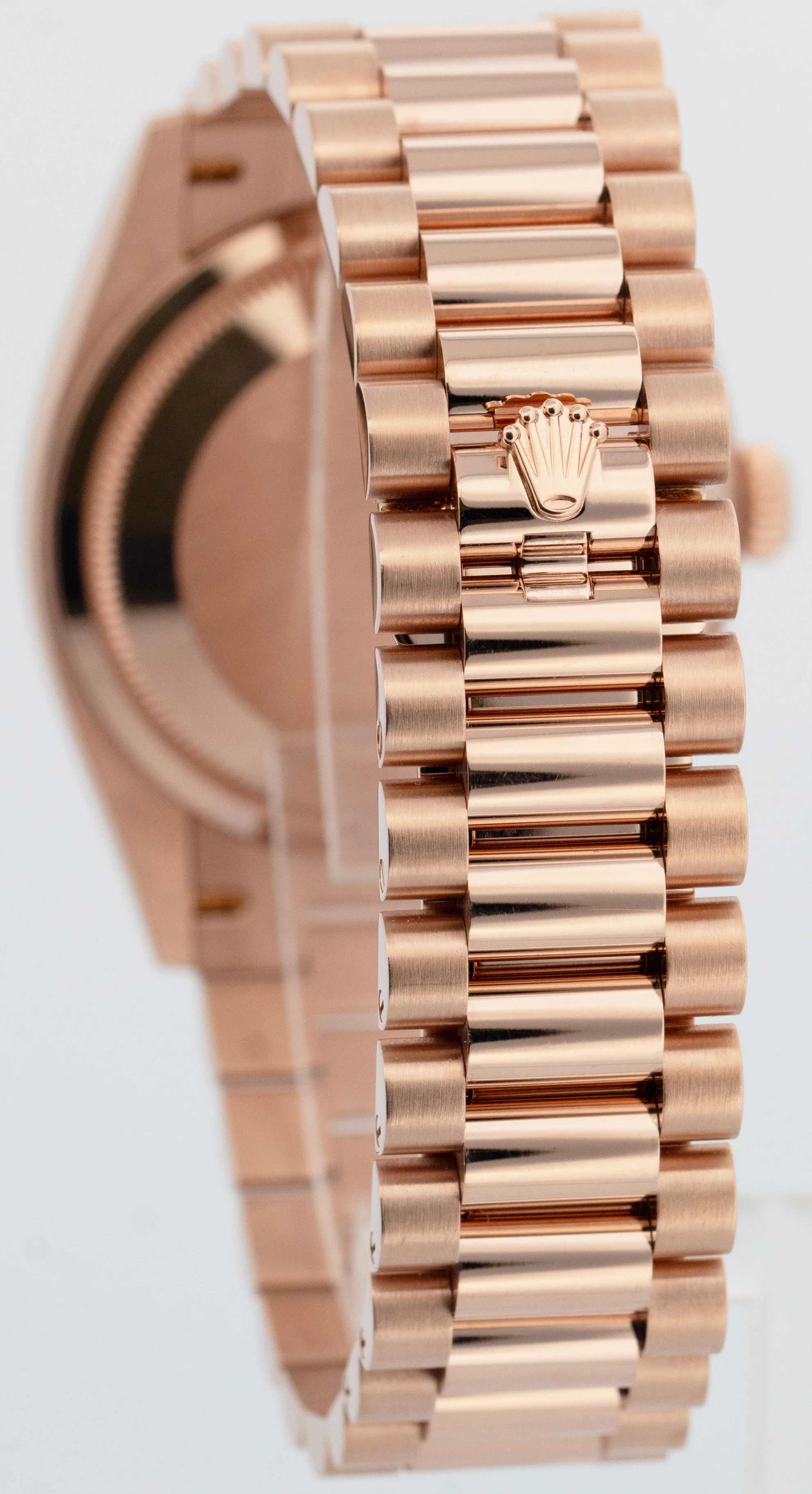 2025 PAPERS Rolex Day-Date President WHITE ROMAN Dial 36mm Rose Gold 128235 BOX - Image 5