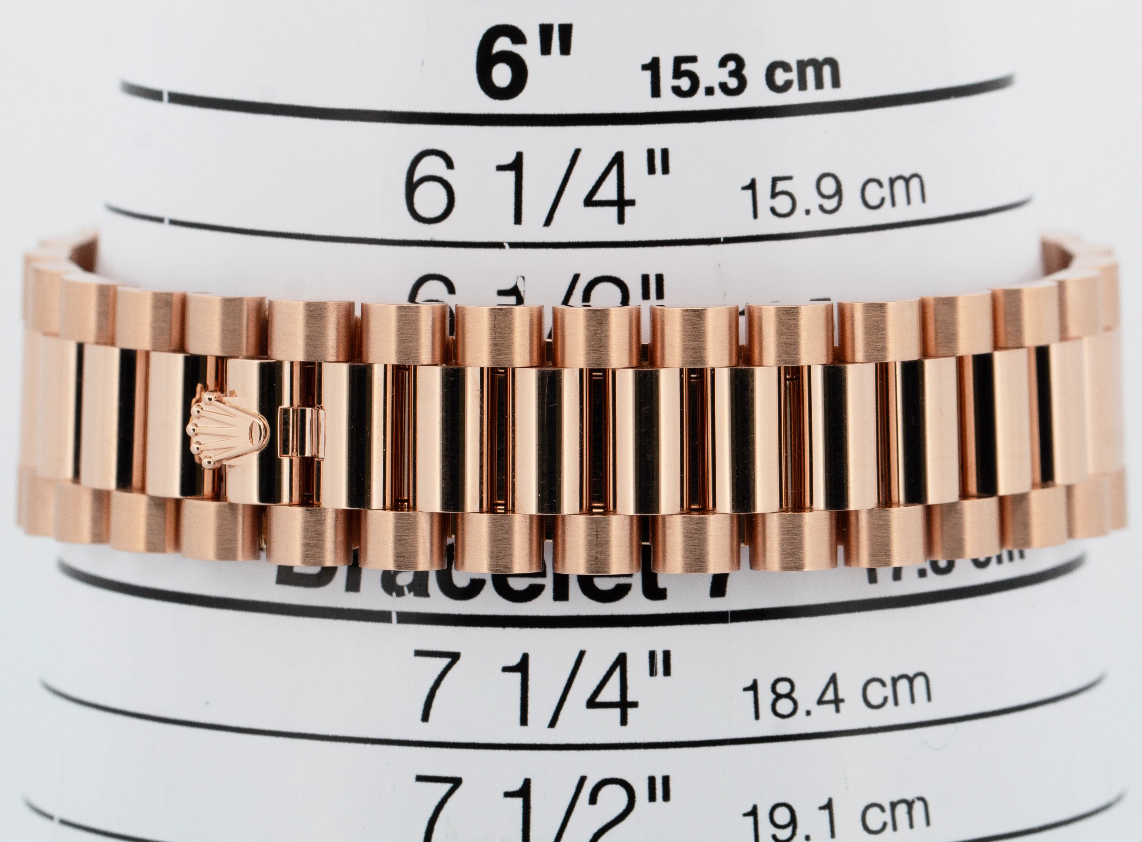 2025 PAPERS Rolex Day-Date President WHITE ROMAN Dial 36mm Rose Gold 128235 BOX - Image 9