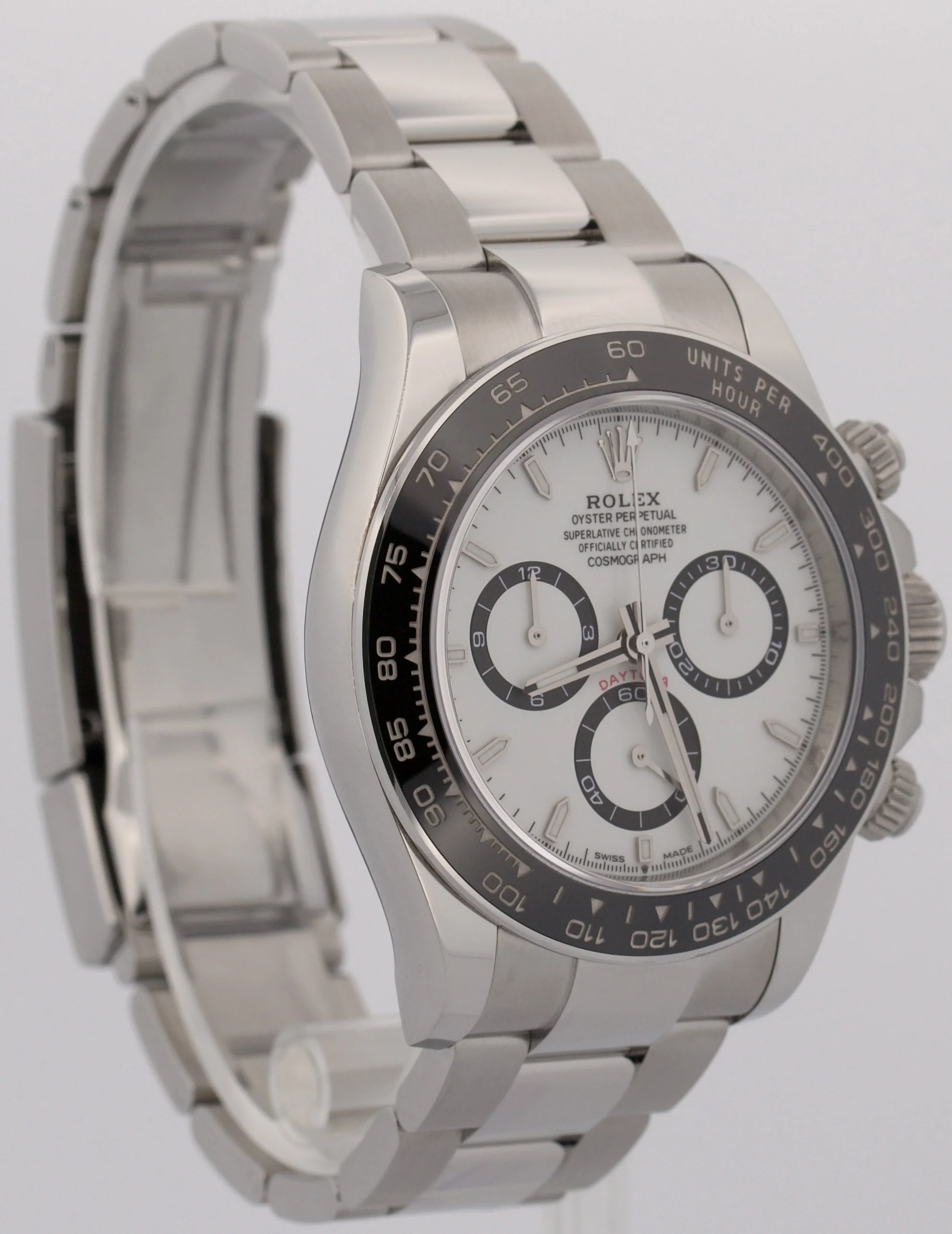 2025 PAPERS Rolex Daytona Cosmograph Steel PANDA White Steel 40mm 126500 LN BOX - Image 4