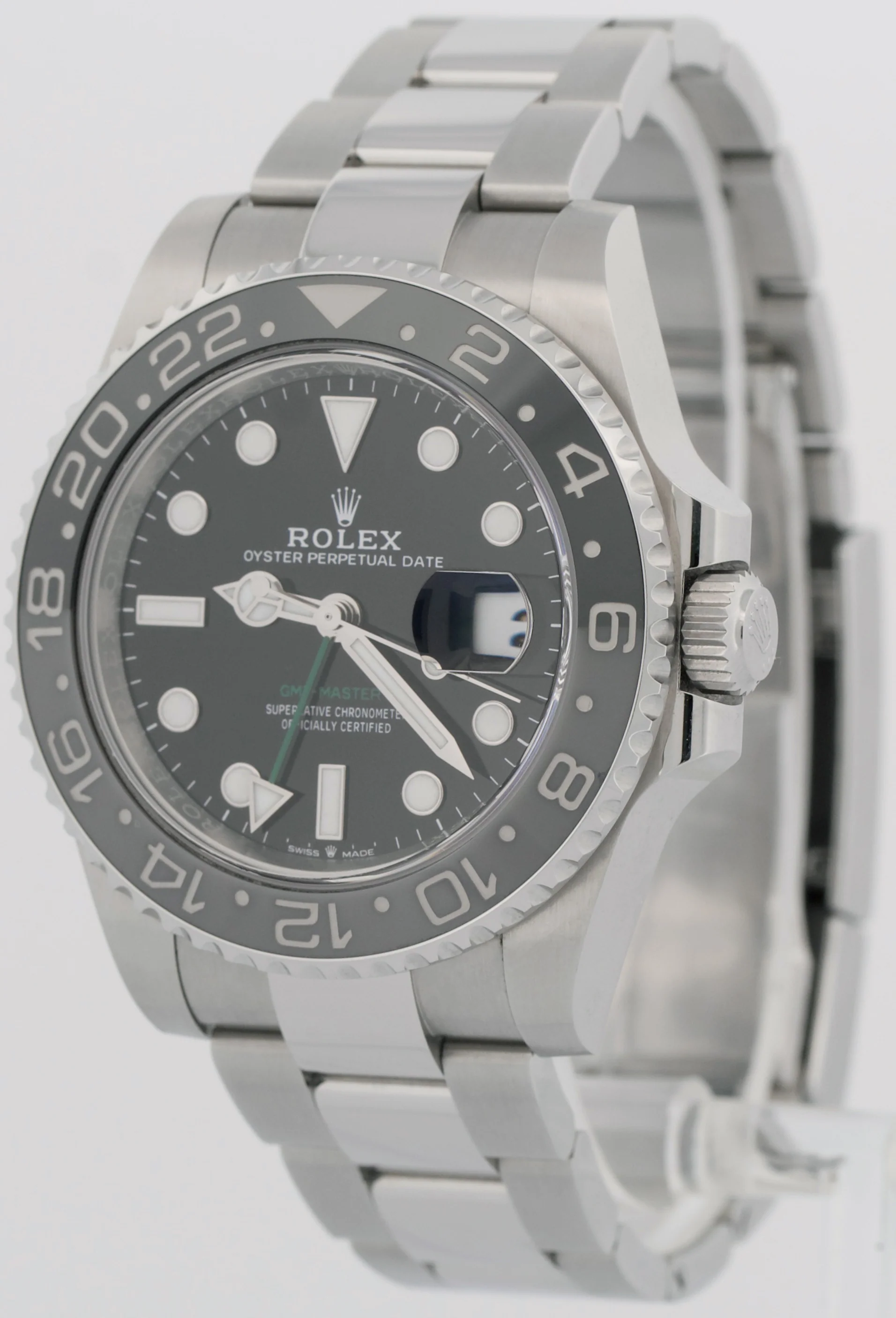 2024 Rolex GMT-Master II BRUCE WAYNE Stainless Steel OYSTER 126710 GRNR BOX - Image 4