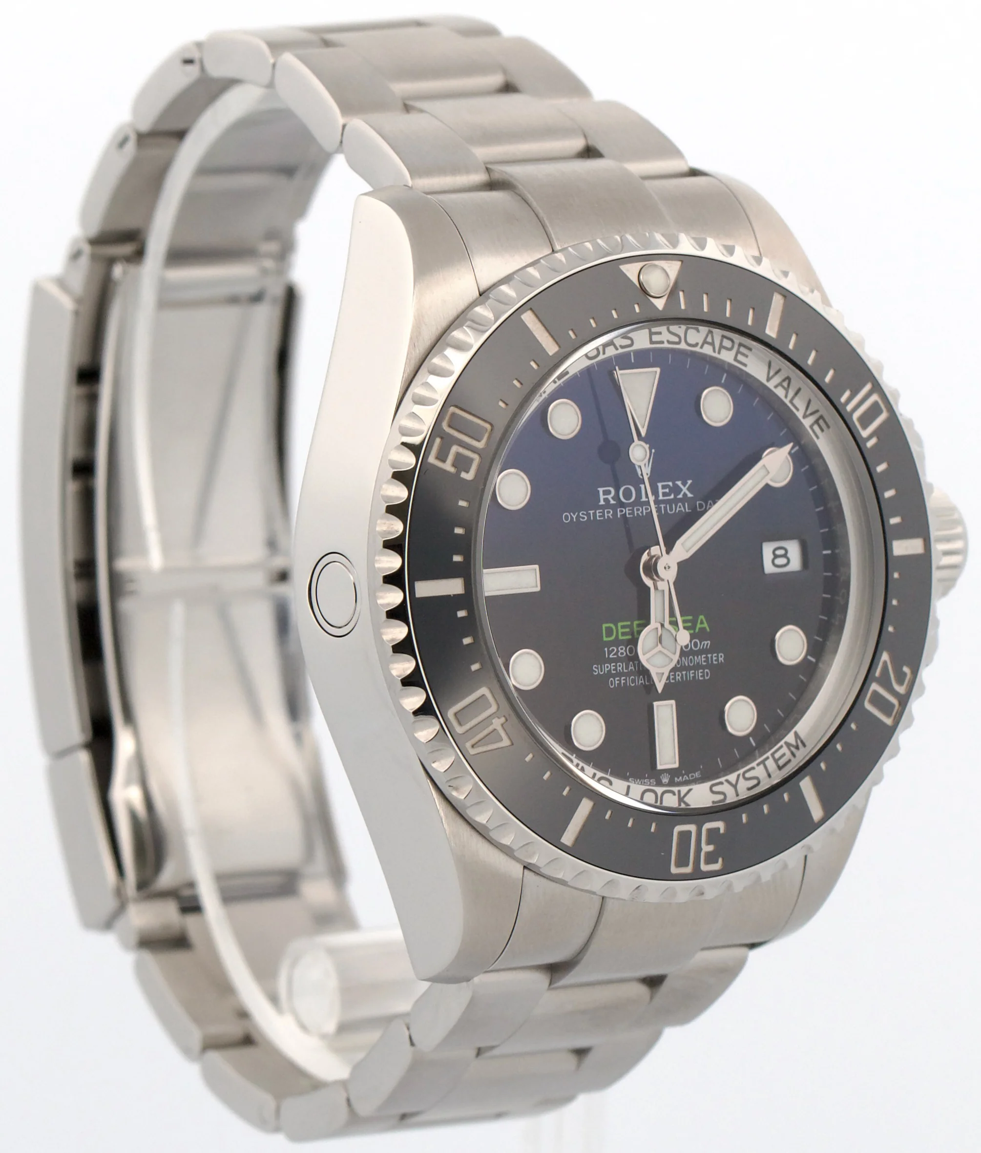 2025 PAPERS Rolex Sea-Dweller Deepsea JAMES CAMERON Blue 44mm 136660 Watch BOX - Image 4