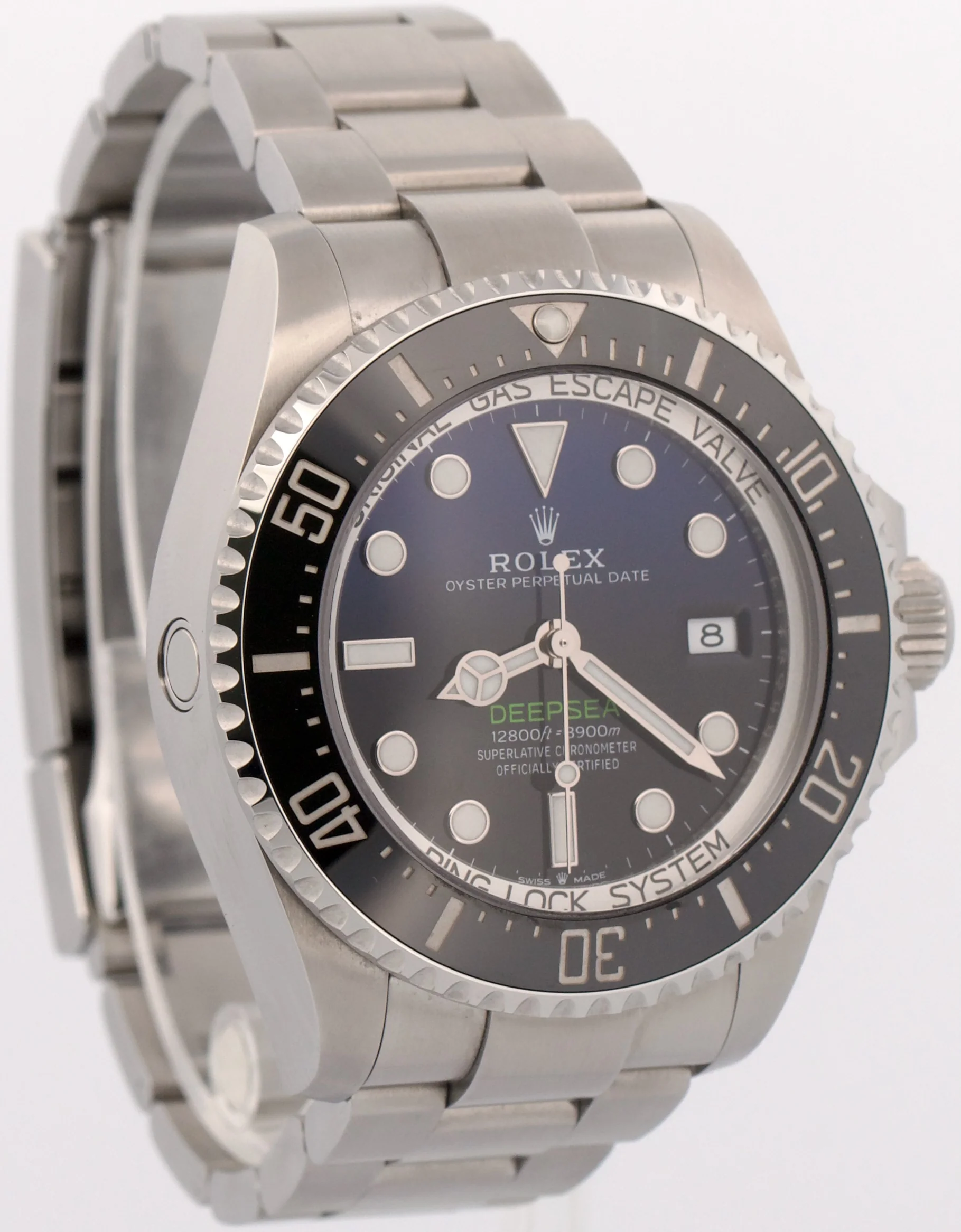 2025 PAPERS Rolex Sea-Dweller Deepsea JAMES CAMERON Blue Black 44mm 136660 BOX - Image 4