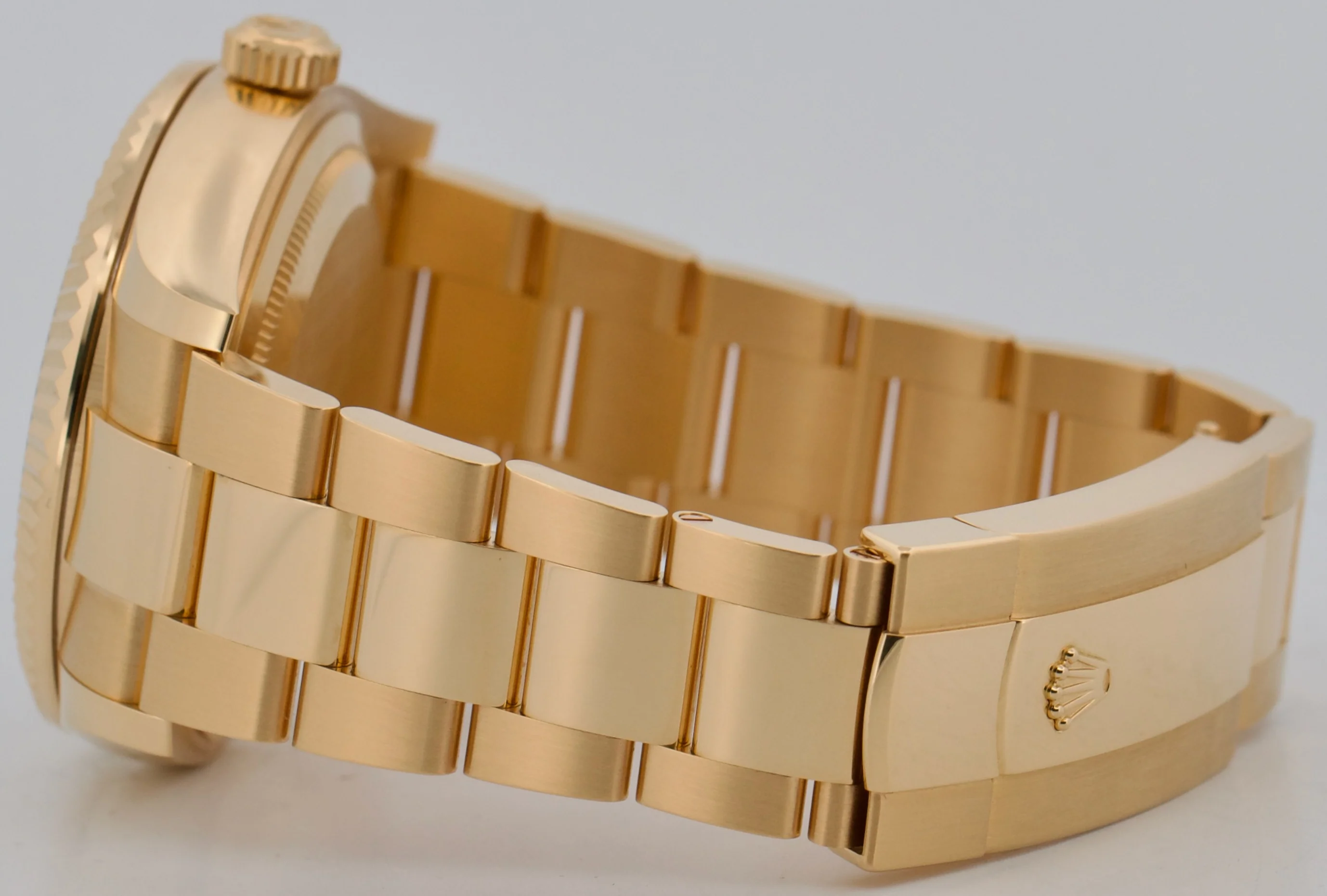 2025 PAPERS Rolex Sky-Dweller GREEN 18K Yellow Gold 42mm OYSTER Watch 336938 BOX - Image 7