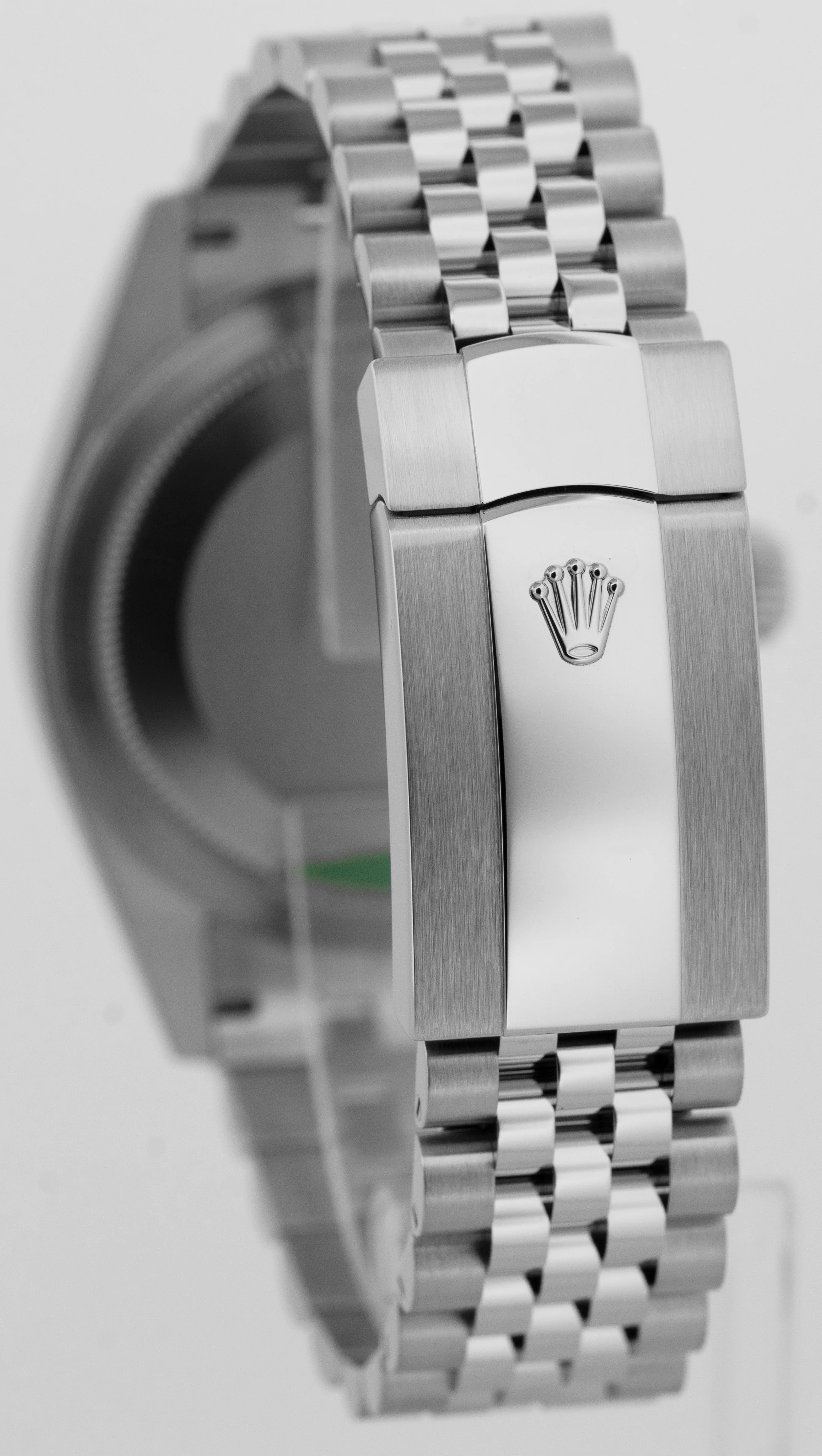 2025 PAPERS Rolex Sky-Dweller GREEN 42mm JUBILEE 18K Stainless 336934 Watch BOX - Image 5