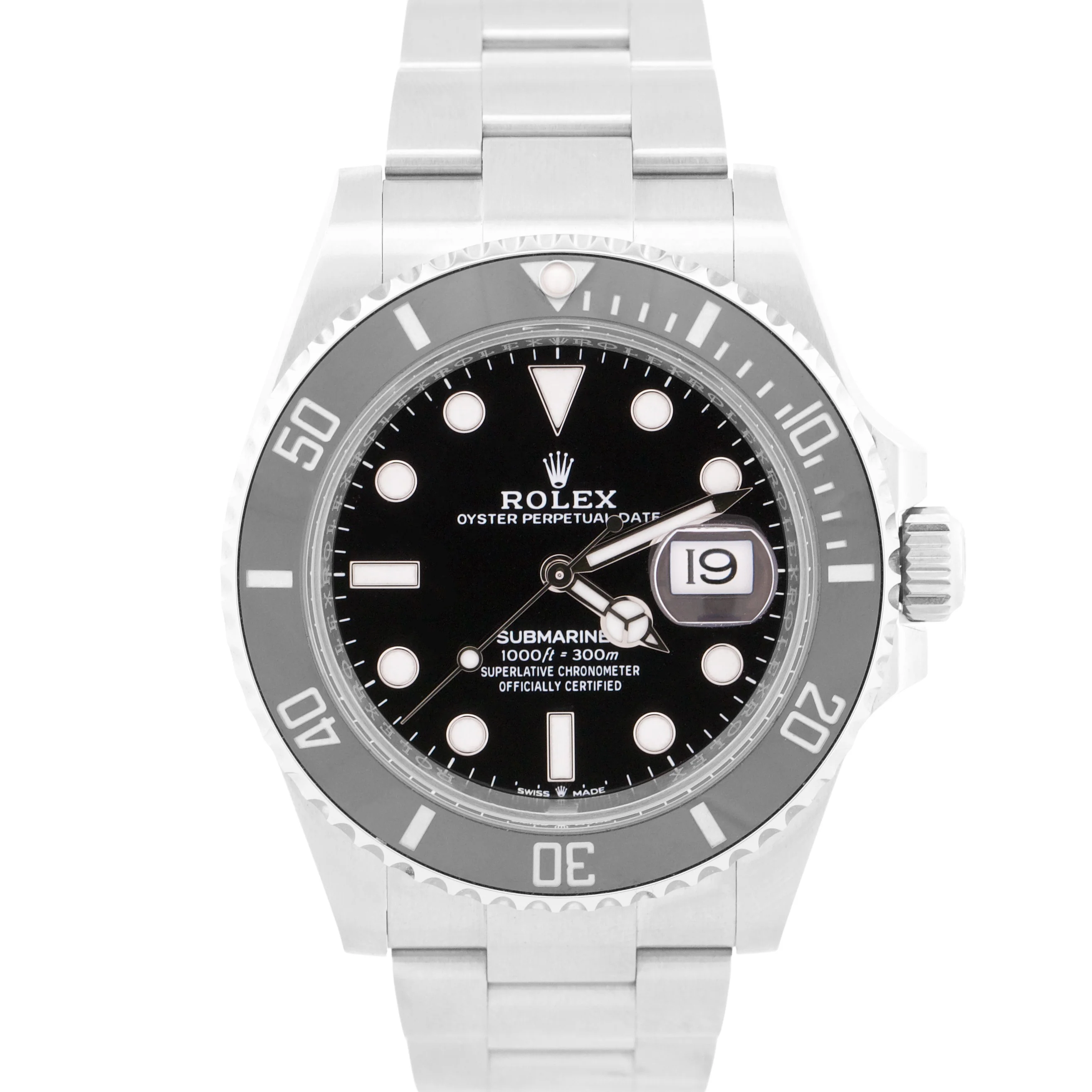 2025 PAPERS Rolex Submariner Date 41 BLACK Stainless Ceramic 41mm 126610 LN BOX