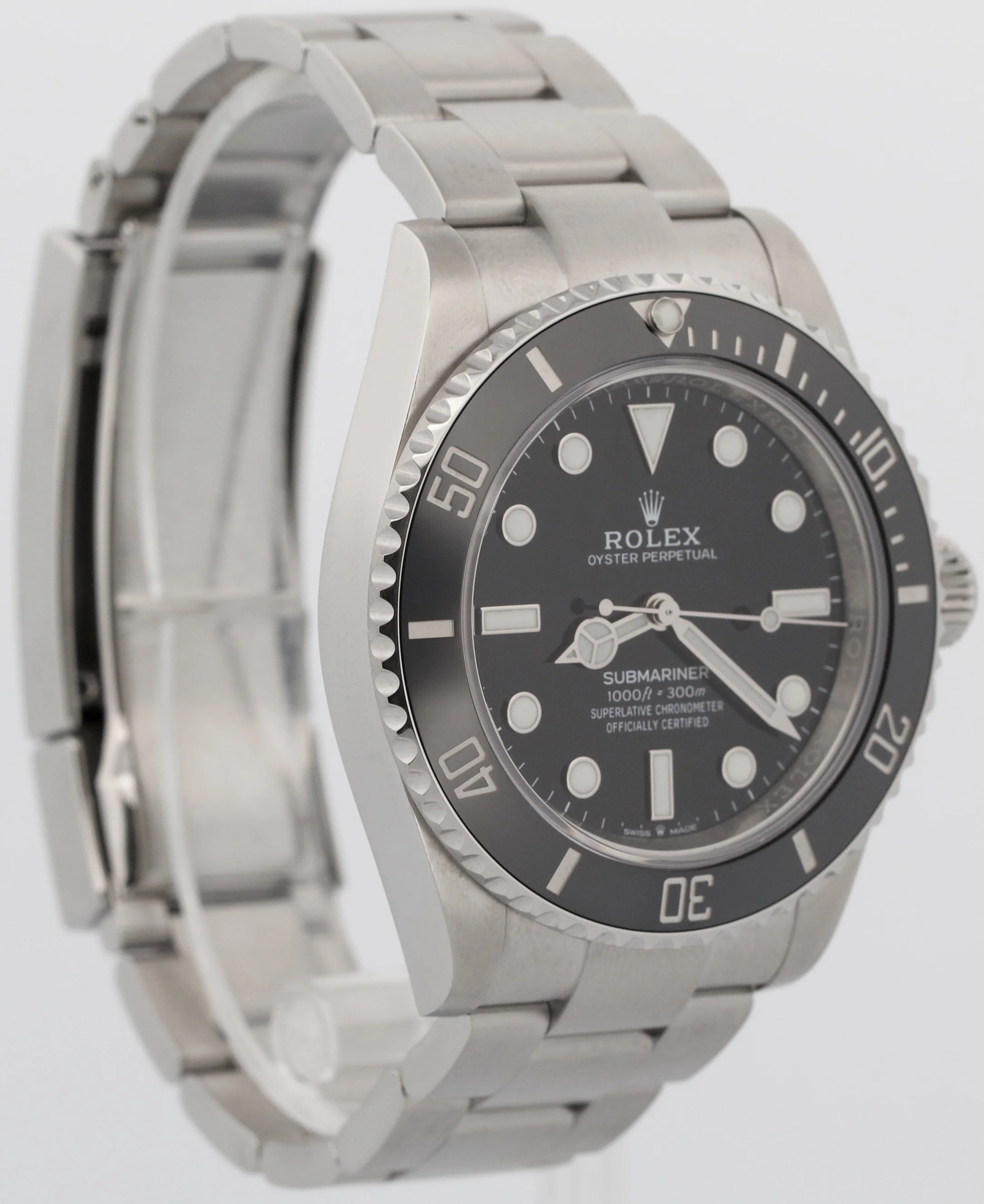 2025 PAPERS Rolex Submariner No-Date BLACK Steel 41mm Ceramic 124060 LN BOX - Image 4