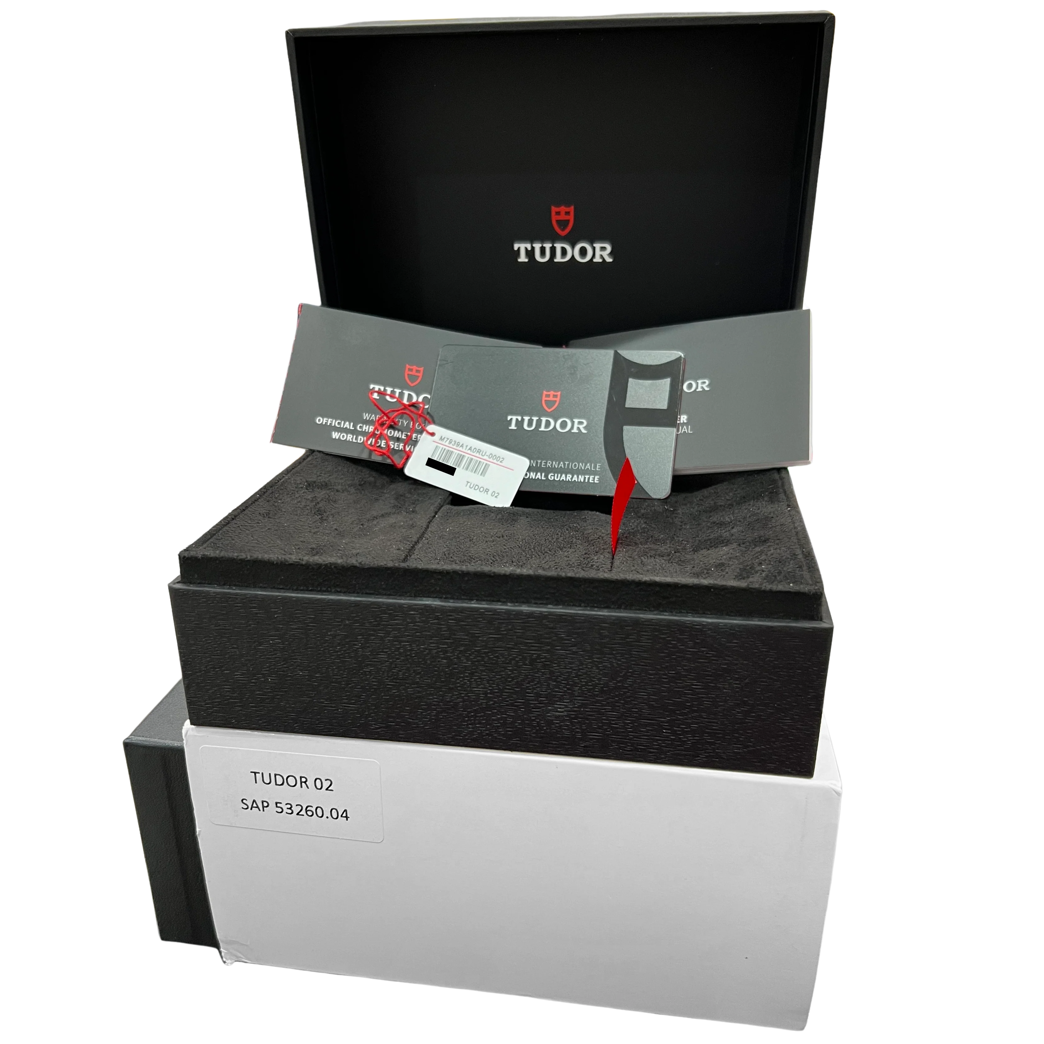 2025 PAPERS Tudor Black Bay Steel Burgundy Red 39mm 7939A1A0RU Watch BOX - Image 2