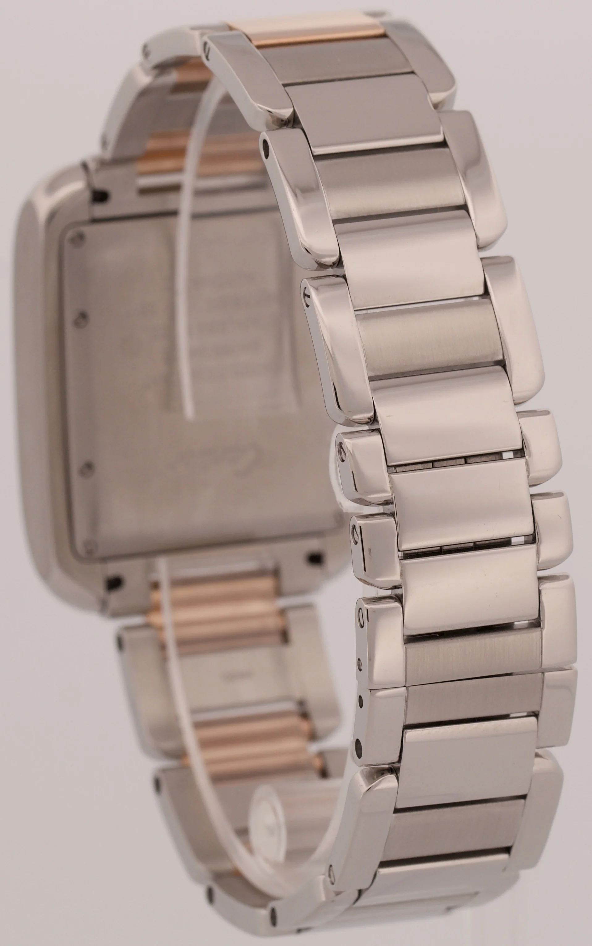 2025 SERVICE Cartier Tank Anglaise LARGE Silver 30mm Two-Tone 3511 / W5310007 - Image 5