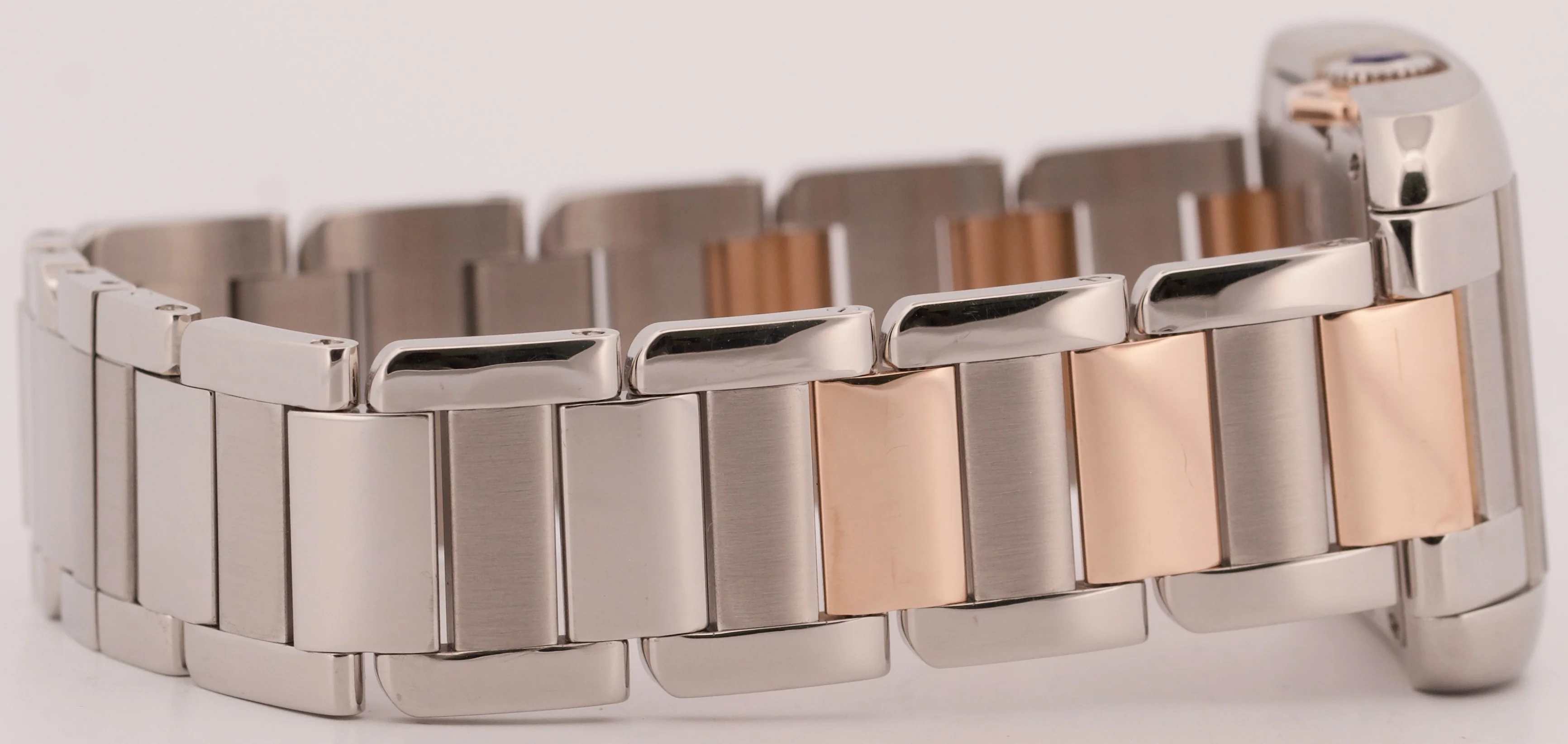 2025 SERVICE Cartier Tank Anglaise LARGE Silver 30mm Two-Tone 3511 / W5310007 - Image 7