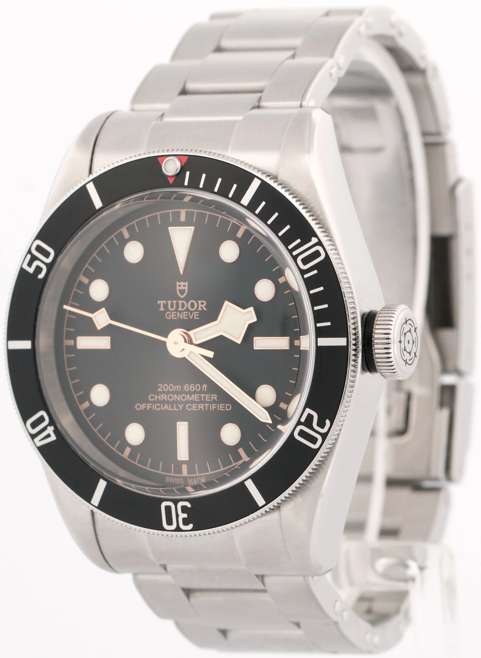 2025 SERVICE PAPERS Tudor Black Bay Stainless Steel Leather 41mm 79230N BOX - Image 3