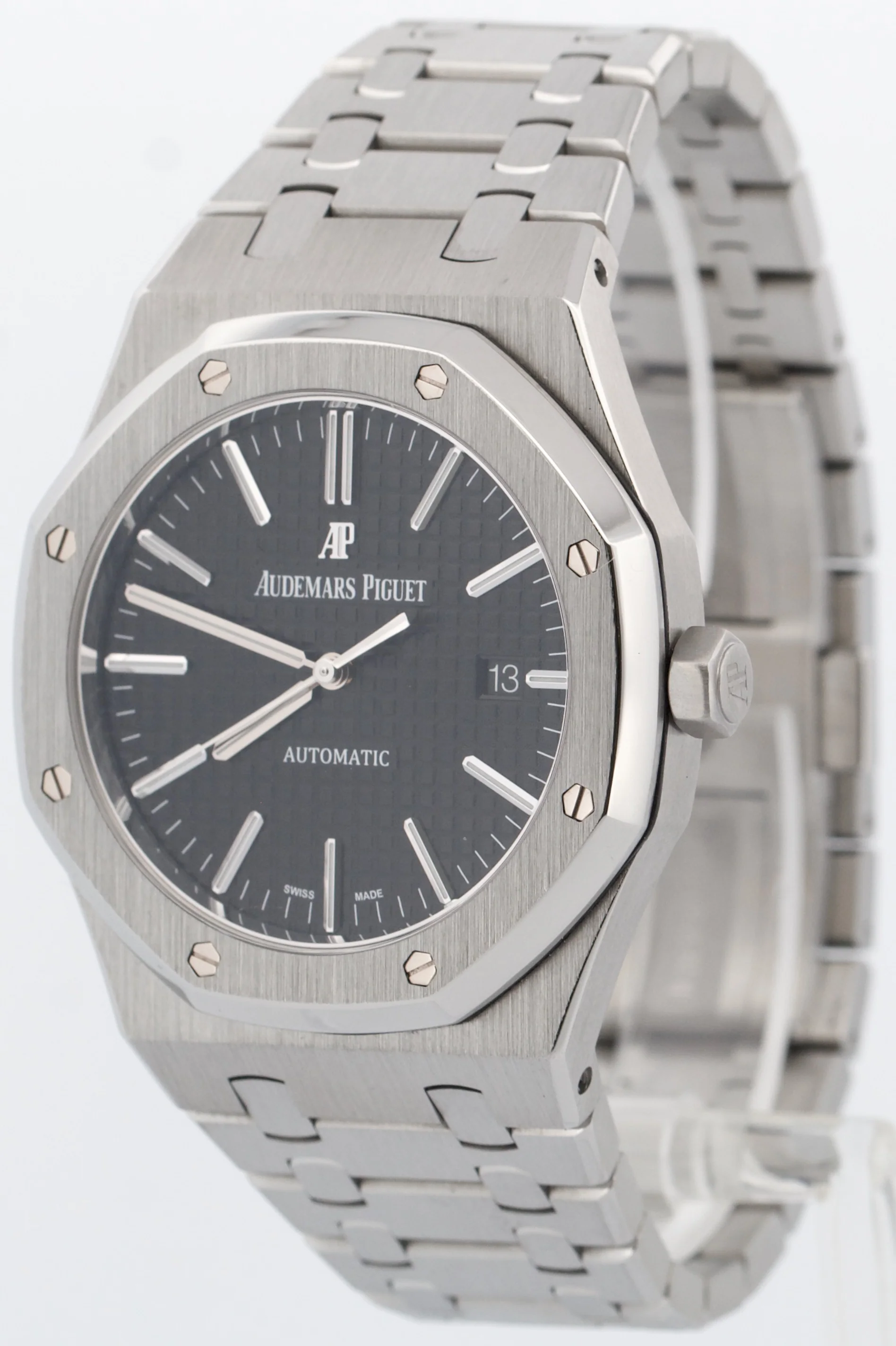 Audemars Piguet Royal Oak BLACK 41mm Stainless Watch 15400ST.OO.1220ST.01 BOX - Image 3