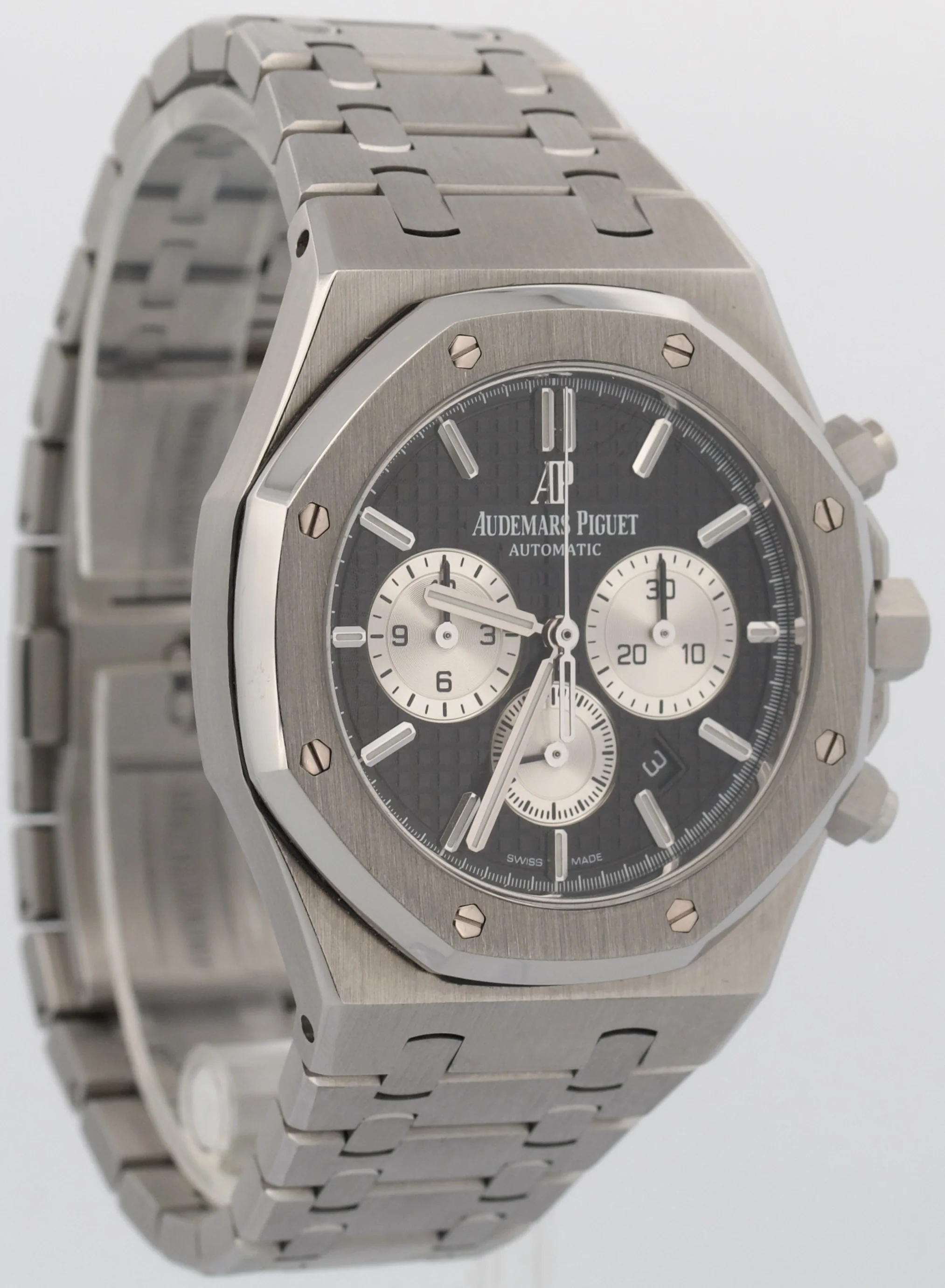 Audemars Piguet Royal Oak Chronograph BLACK Stainless 41mm 26331ST.OO.1220ST.02 - Image 4