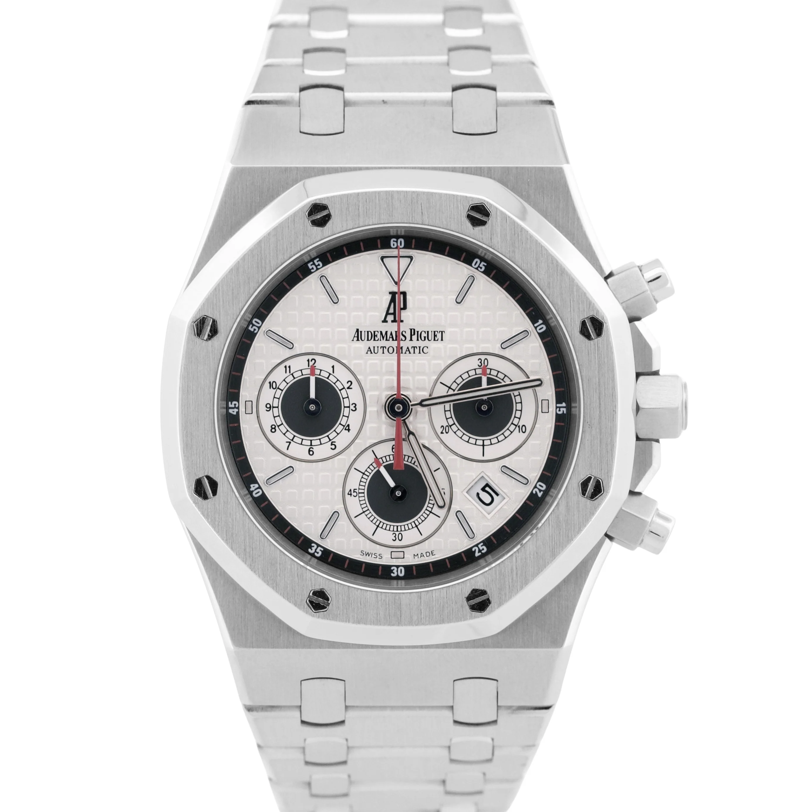 Audemars Piguet Royal Oak Chronograph PANDA 39mm Stainless Steel Watch 26300ST
