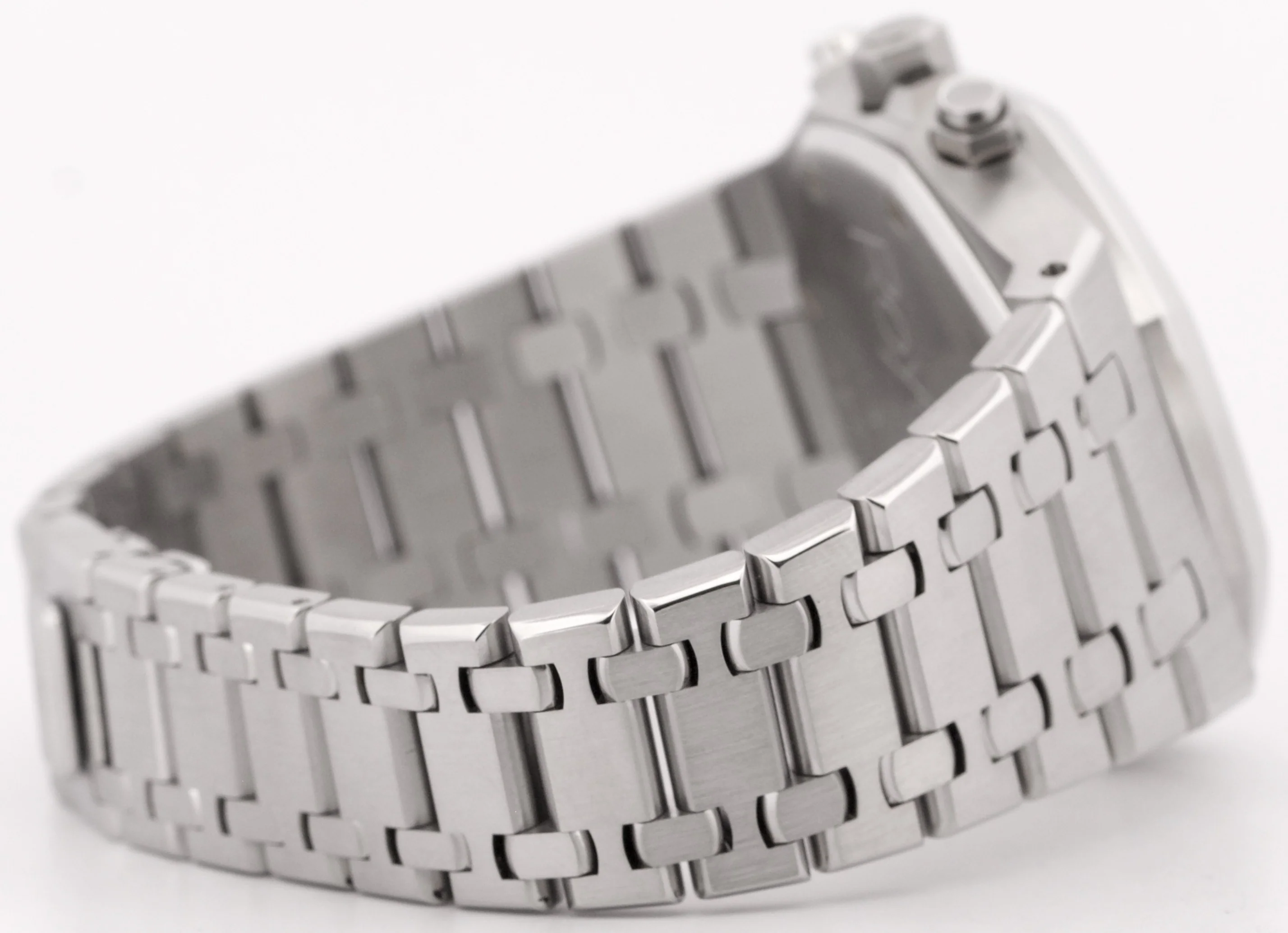 Audemars Piguet Royal Oak Chronograph WHITE 39mm Stainless Steel Watch 26300ST - Image 8