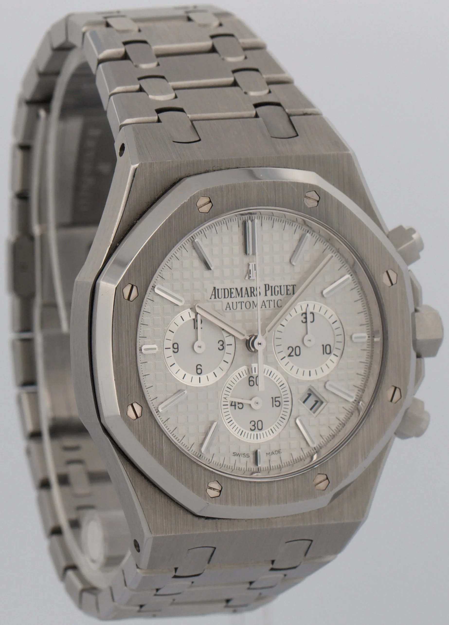 Audemars Piguet Royal Oak Chronograph WHITE 41mm Steel 26320ST.OO.1220ST.02 - Image 4