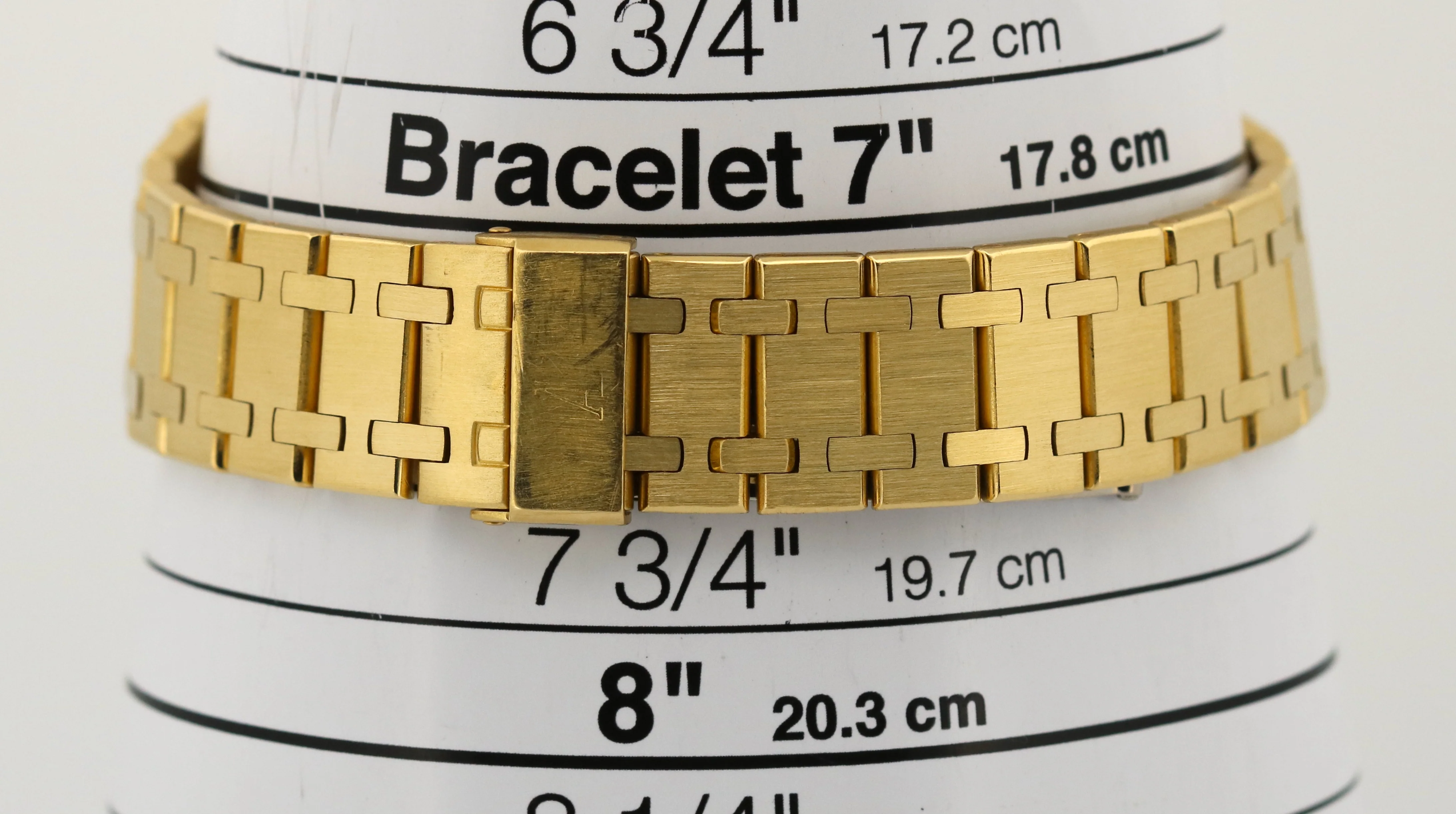 Audemars Piguet Royal Oak 35mm FACTORY CHAMPAGNE DIAMOND 18K Yellow Gold Watch - Image 10