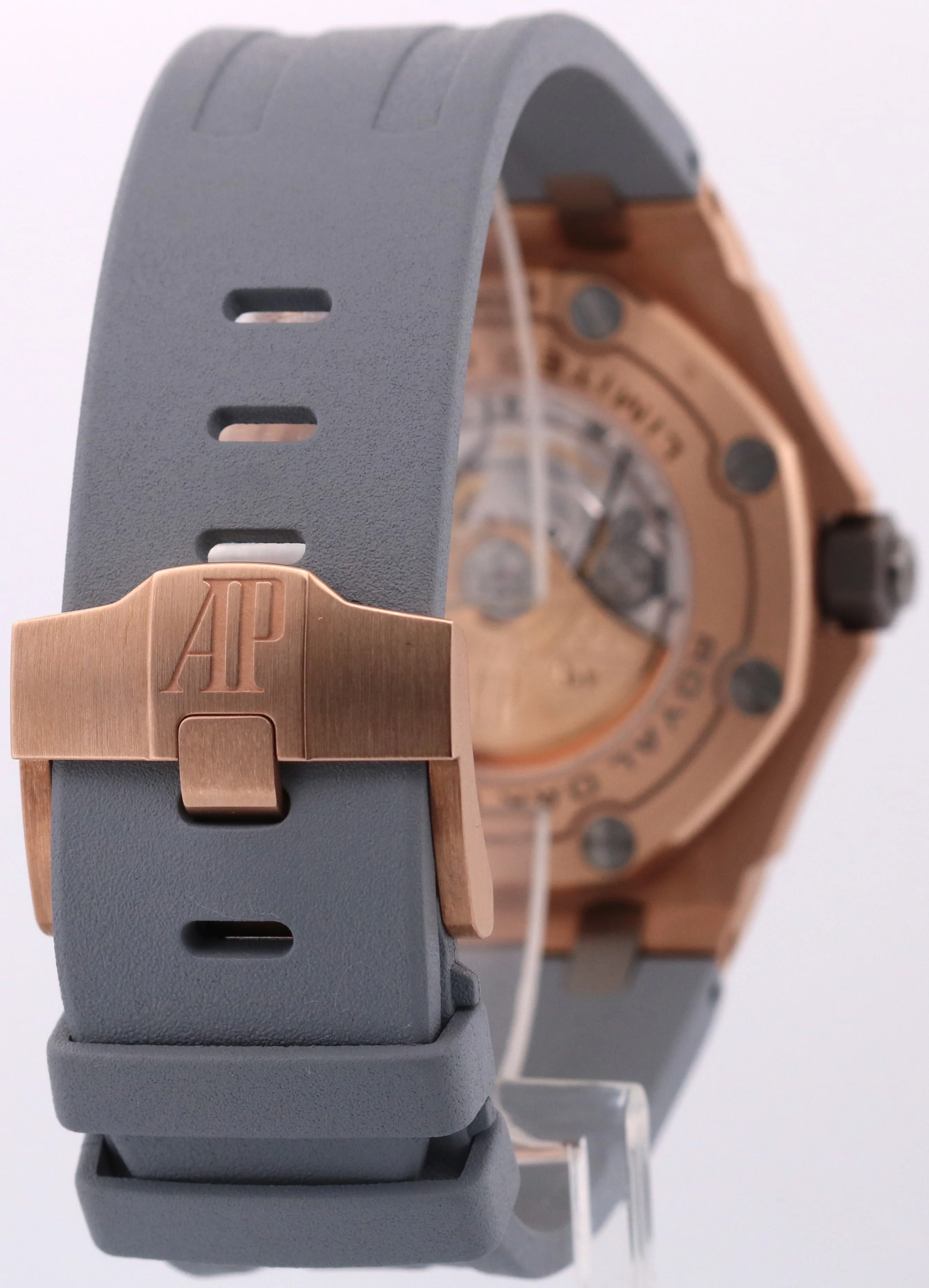 Audemars Piguet Royal Oak Offshore Diver JAPAN Gray Rose Gold Titanium 15711OI - Image 6