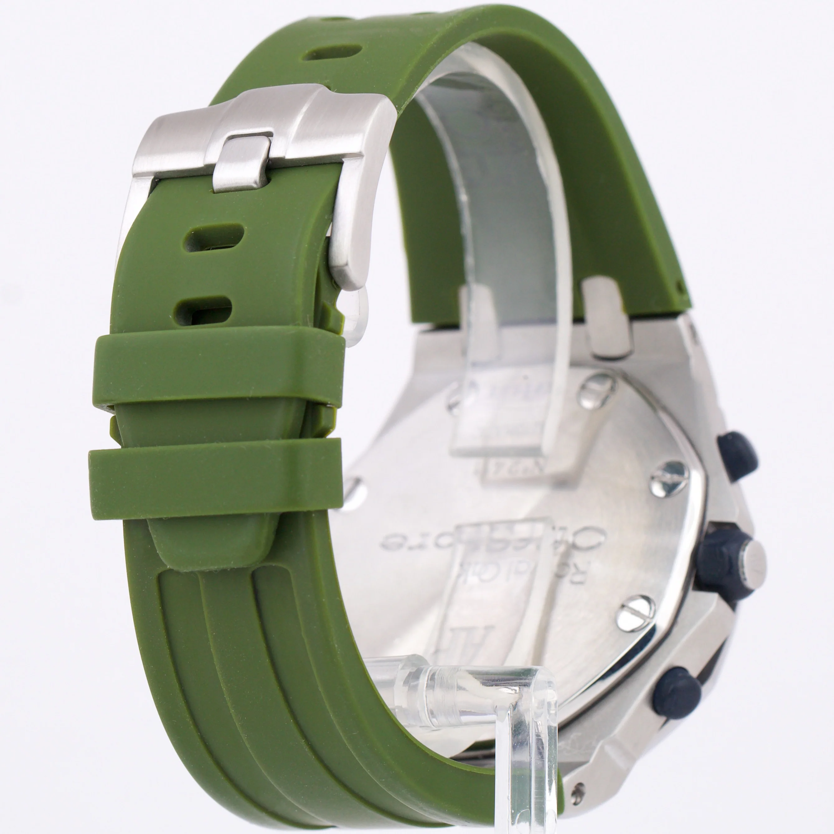 Audemars Piguet Royal Oak Offshore Green Blue TROPICAL BEAST 42mm 25721ST Watch - Image 5