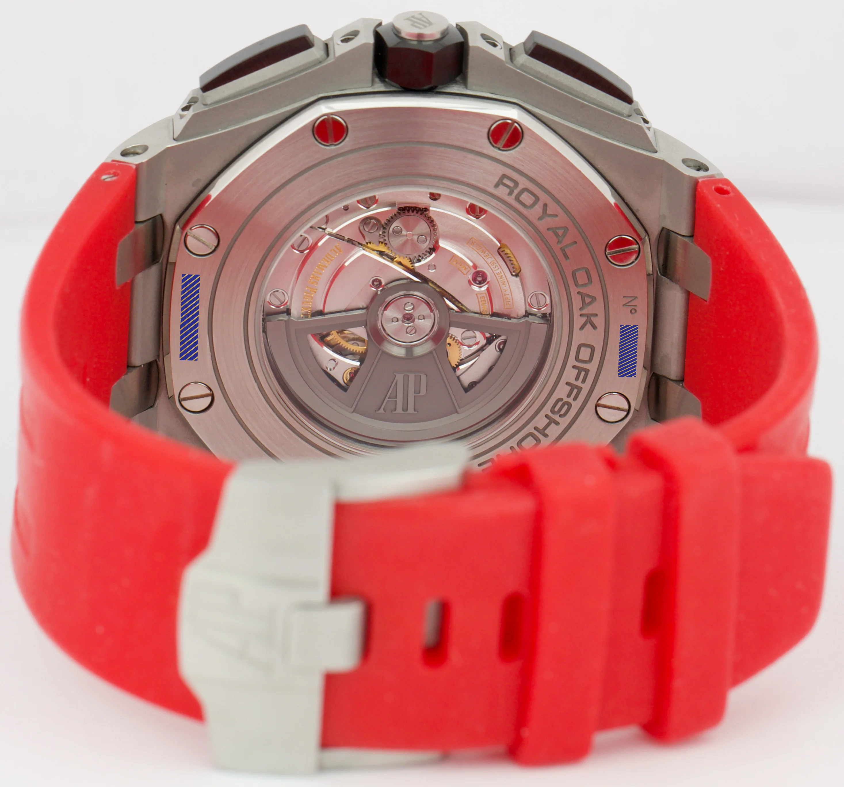 Audemars Piguet Royal Oak Offshore PANDA White Red Rubber Stainless 44mm 26400SO - Image 7