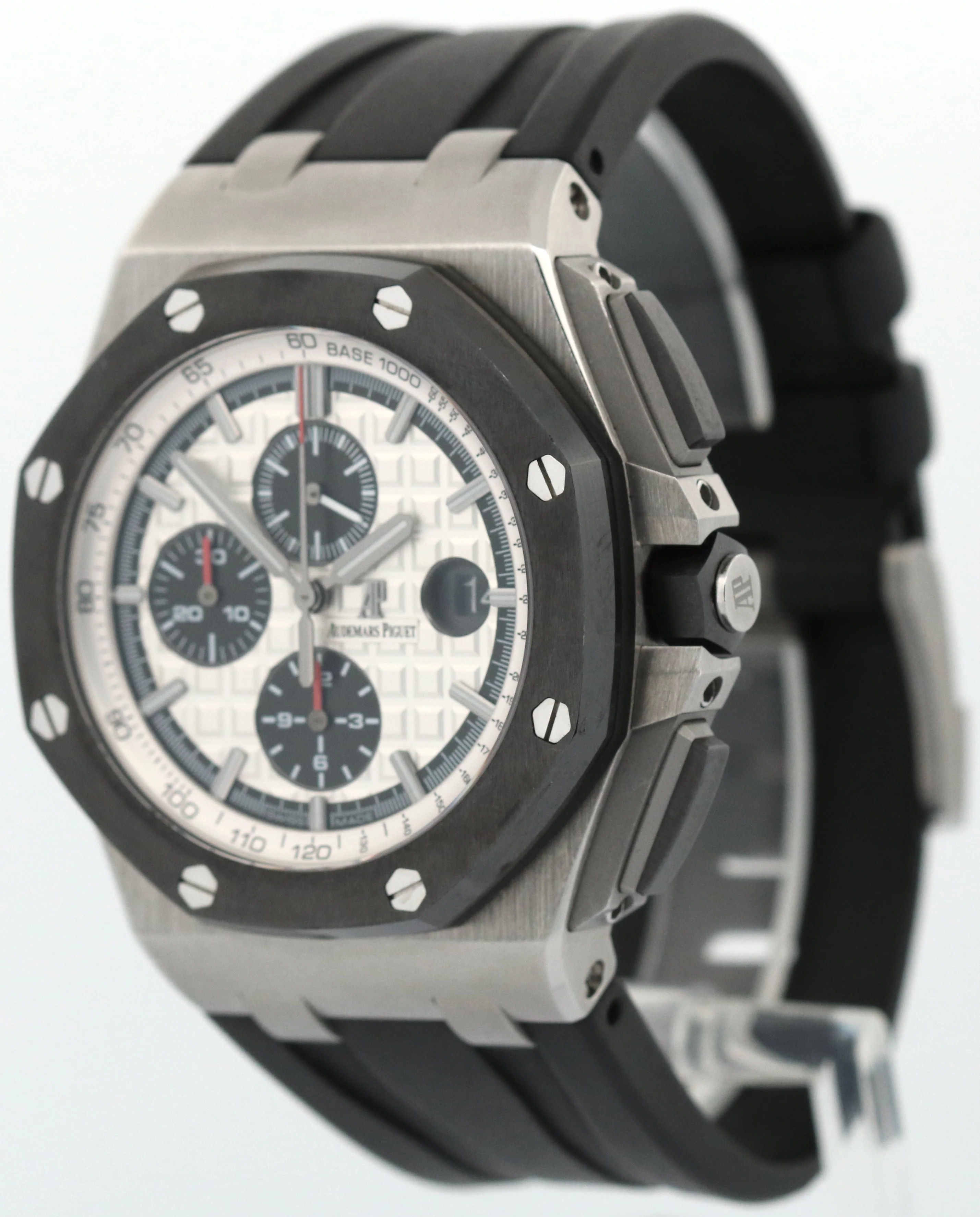 Audemars Piguet Royal Oak Offshore PANDA White Silver Rubber Steel 44mm 26400SO - Image 3