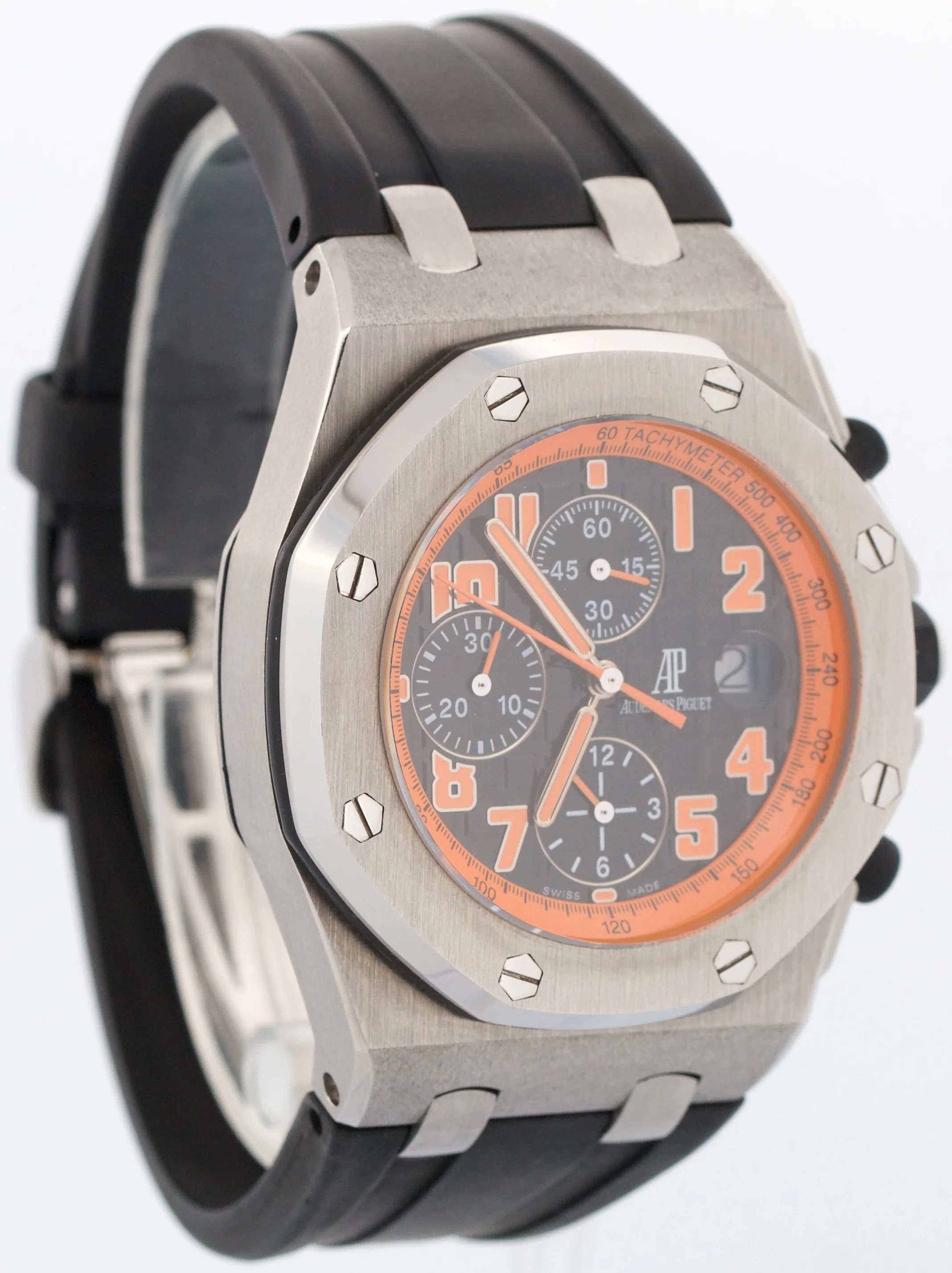 Audemars Piguet Royal Oak VOLCANO Orange Black Offshore Chronograph 26170ST - Image 4