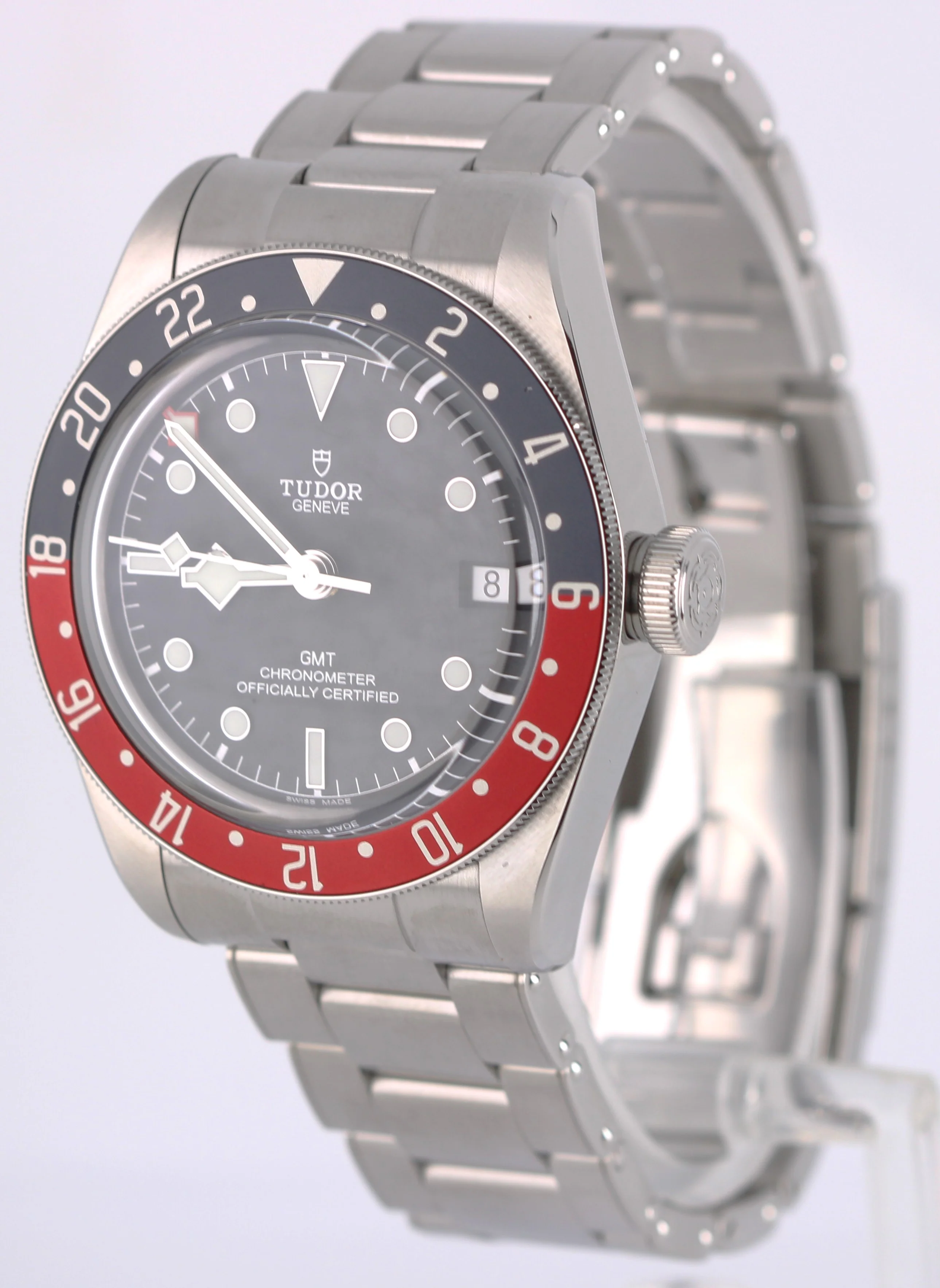 AUG. 2025 PAPERS Tudor Black Bay GMT PEPSI Steel Black 41mm 79830RB Watch BOX - Image 3