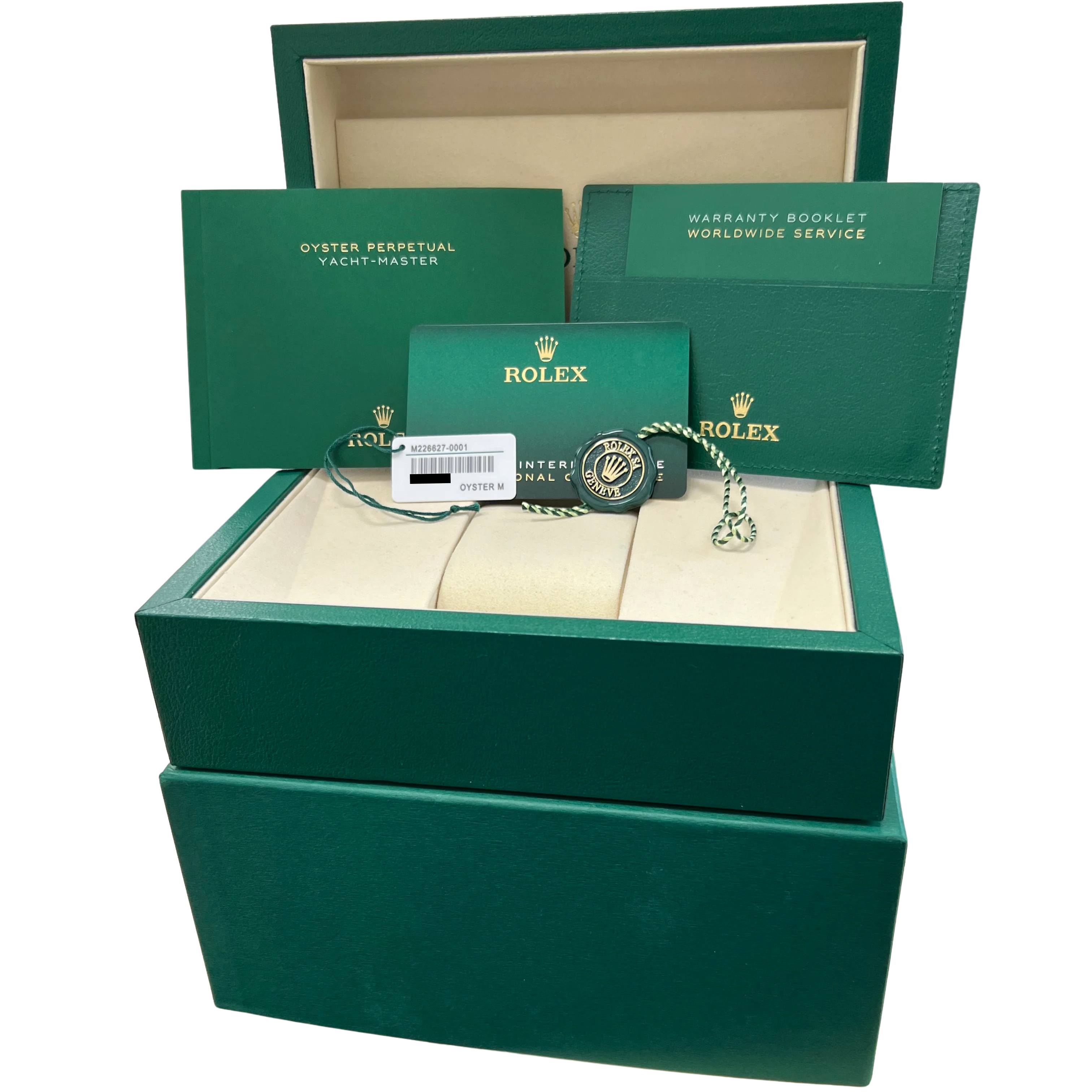 BRAND NEW 2025 PAPERS Rolex Yacht-Master TITANIUM Ceramic Black 42mm 226627 - Image 2