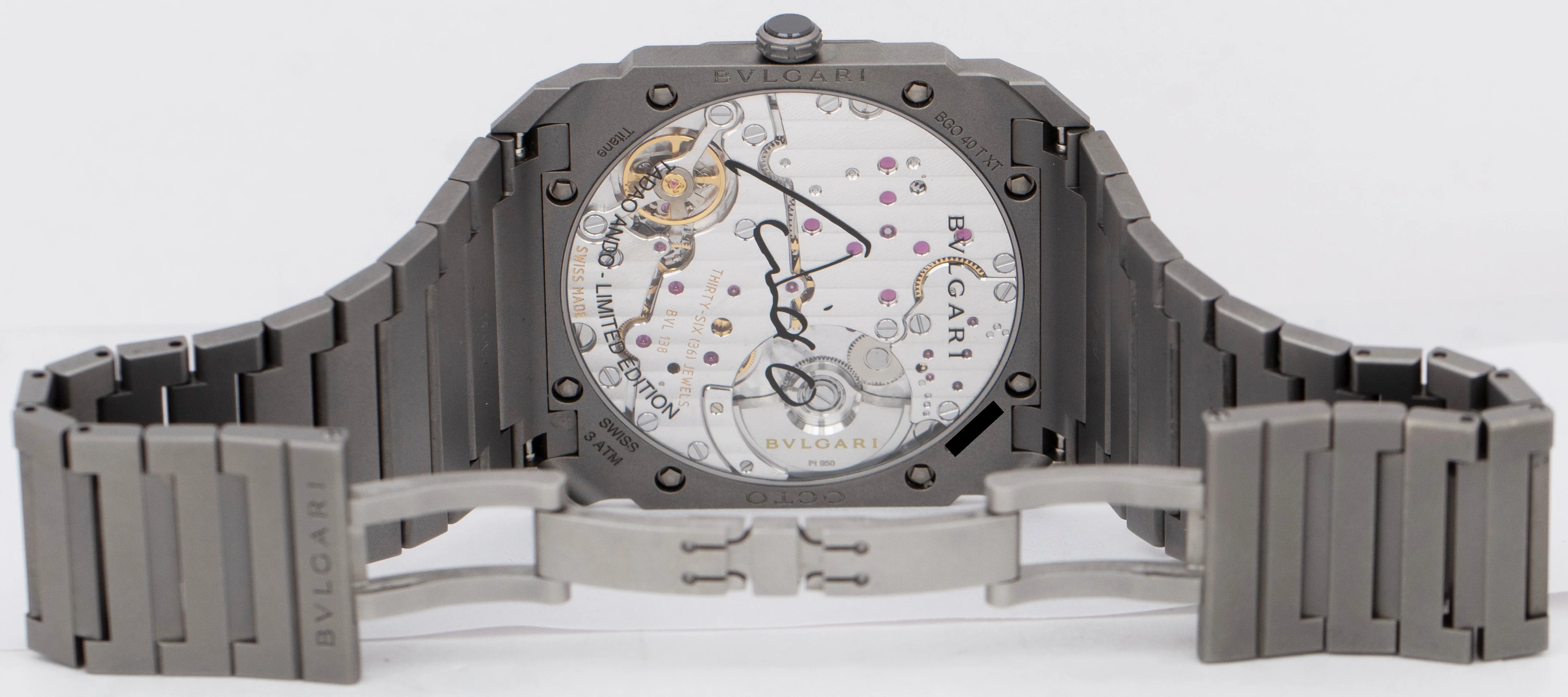 BRAND NEW Bulgari BVLGARI Octo Finissimo 40 Titanium Tadao Ando 103245 Watch B+P - Image 8