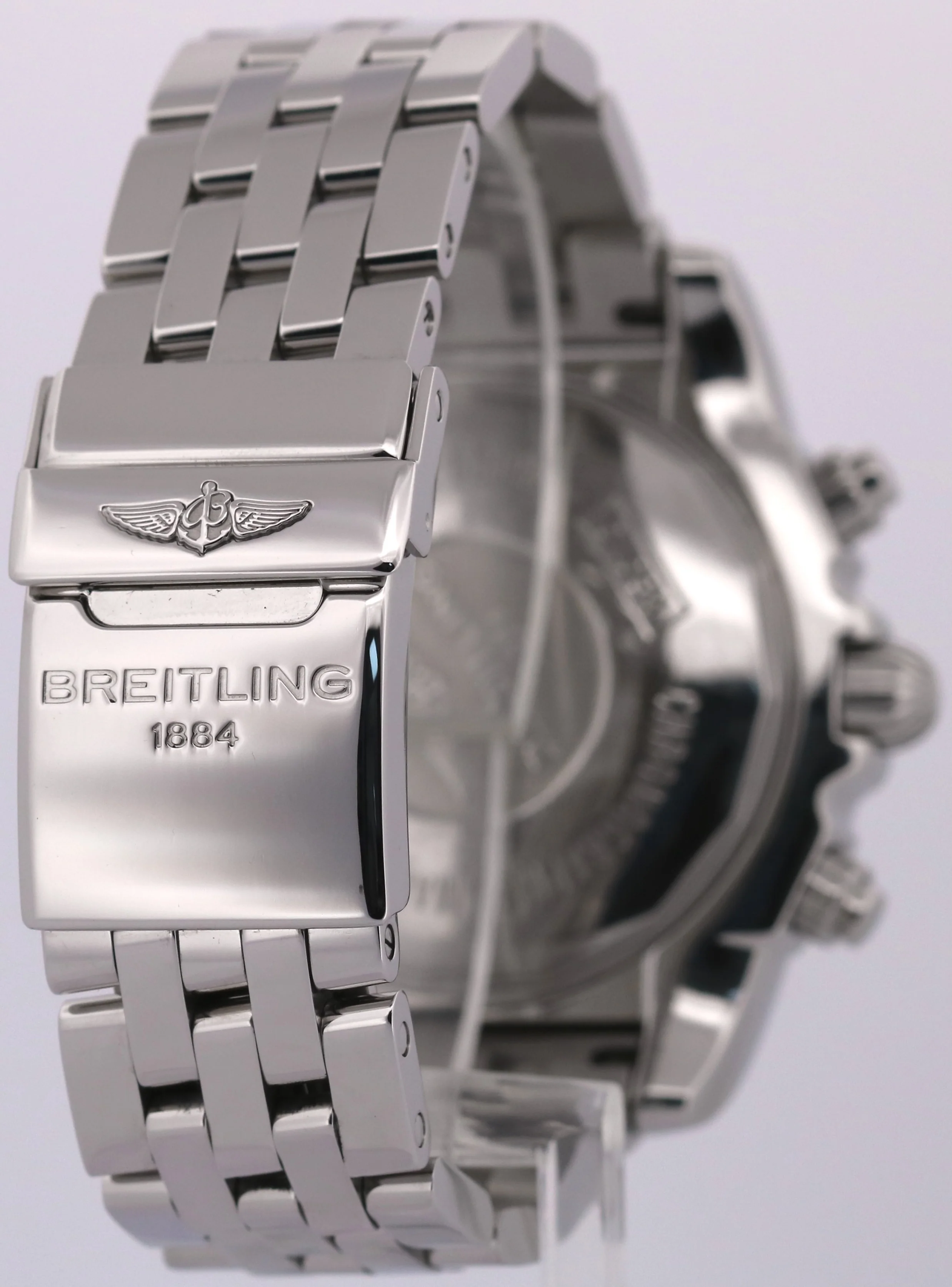 Breitling Chronomat BLACK Stainless Steel Chronograph Automatic 44mm AB0110 - Image 6