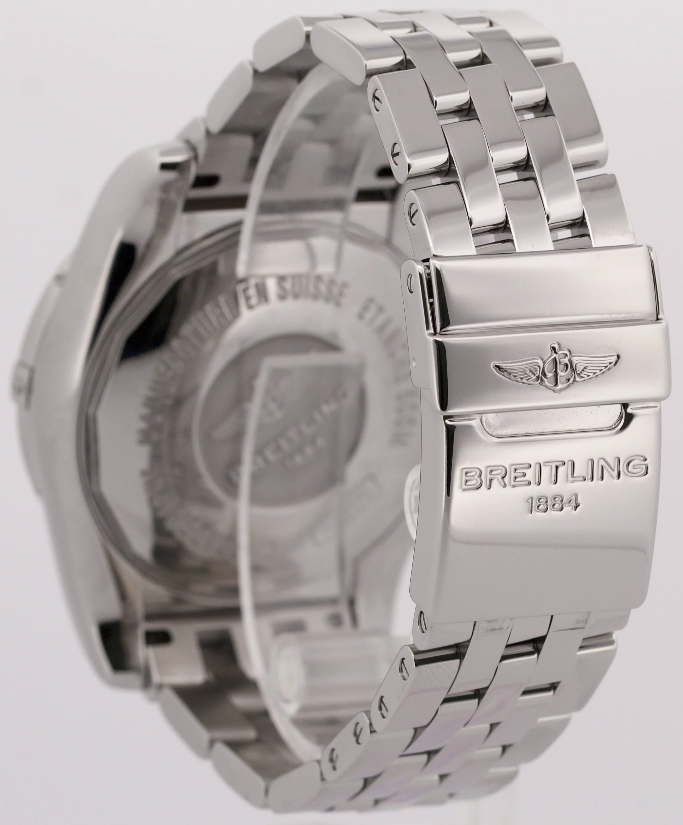 Breitling Chronomat BLACK Stainless Steel Chronograph Automatic 44mm AB0110 - Image 5