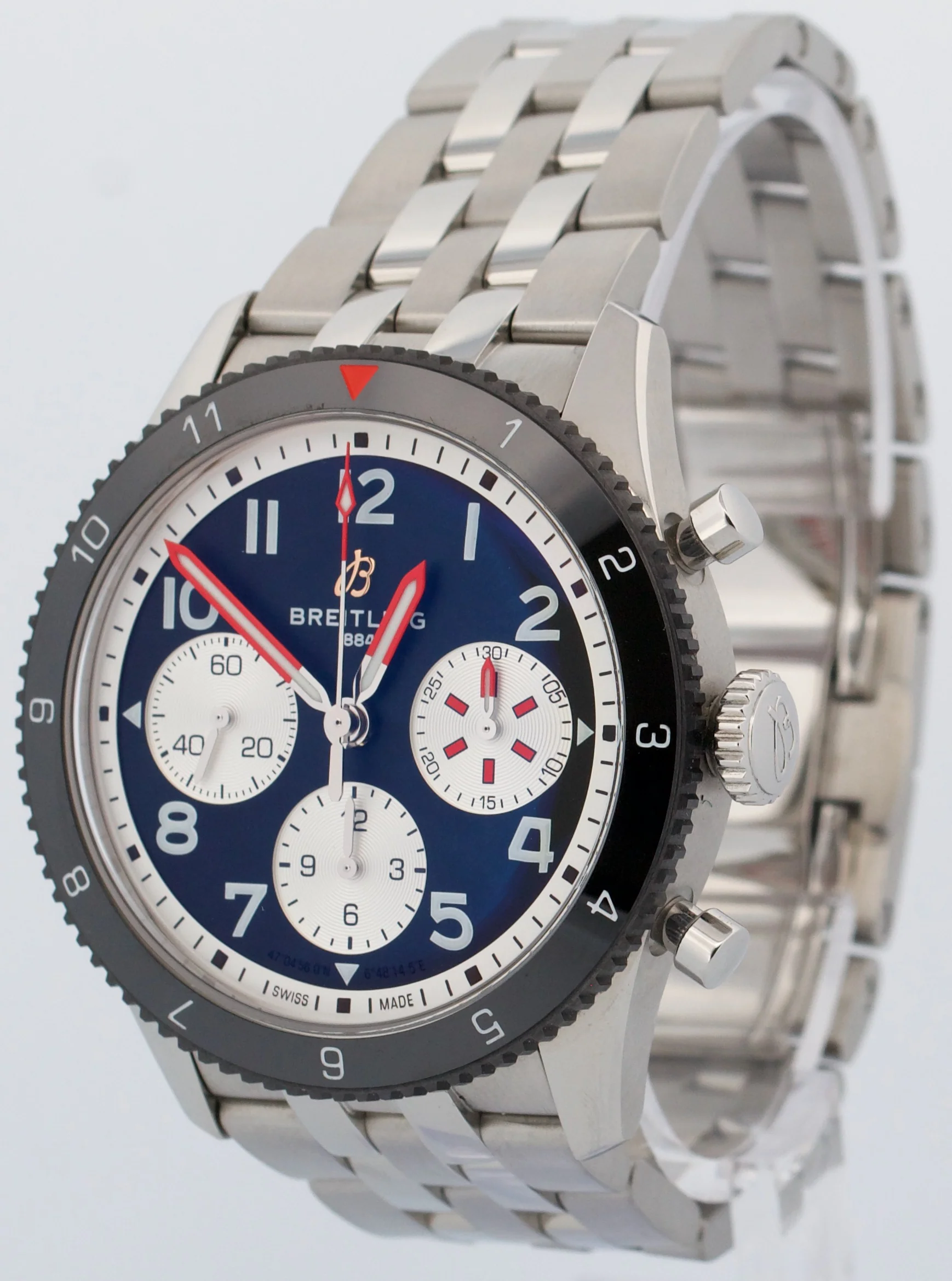 Breitling Classic AVI Chronograph MOSQUITO 42mm Stainless Steel Black Y23380 - Image 3