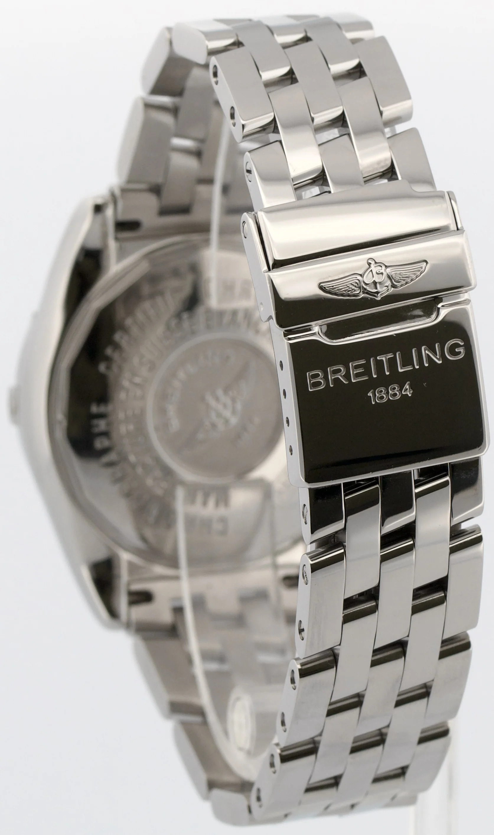 Breitling Cockpit Chronograph MOTHER OF PEARL Roman 39mm Stainless Steel A13358 - Image 5