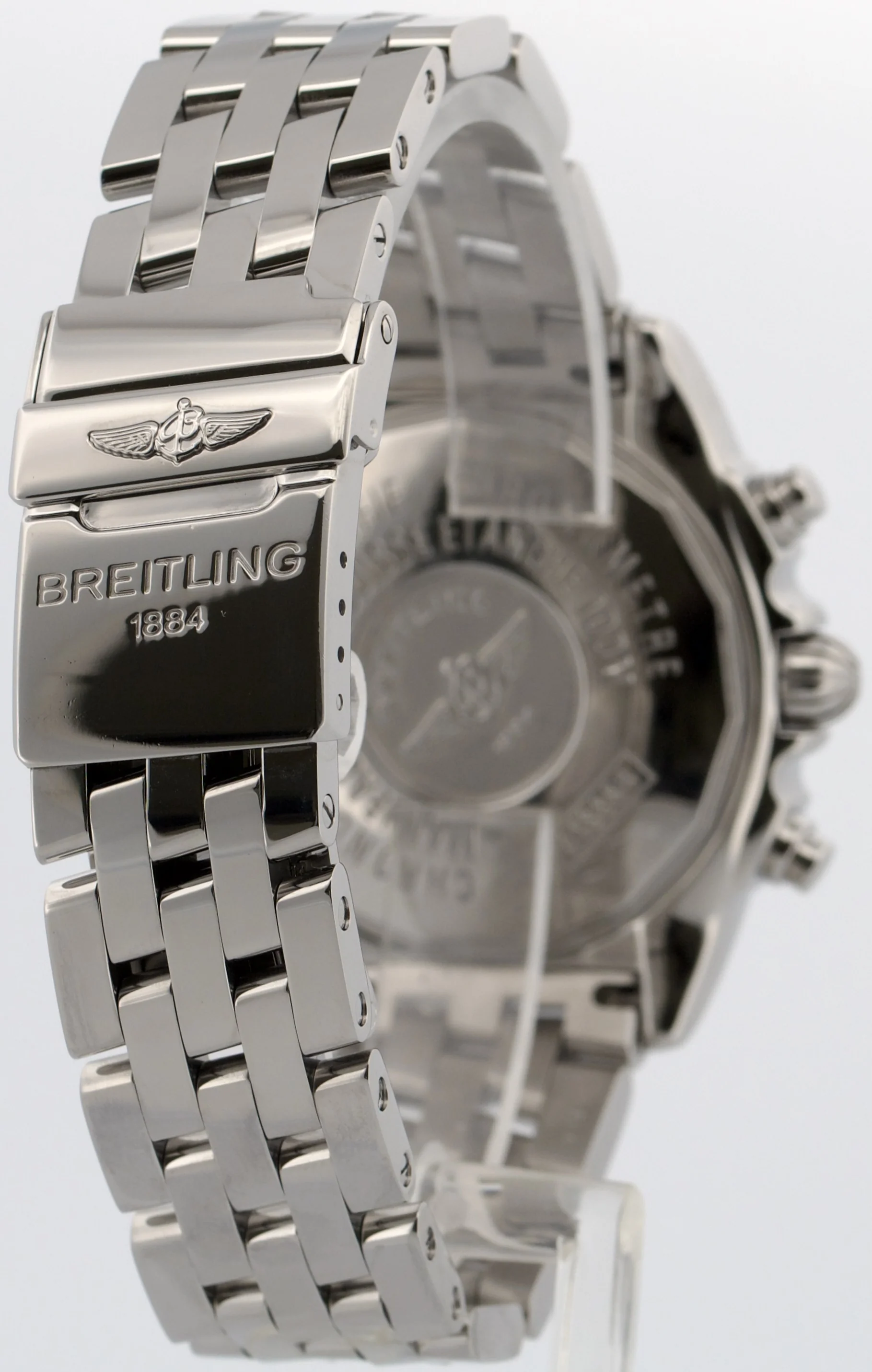 Breitling Cockpit Chronograph MOTHER OF PEARL Roman 39mm Stainless Steel A13358 - Image 6