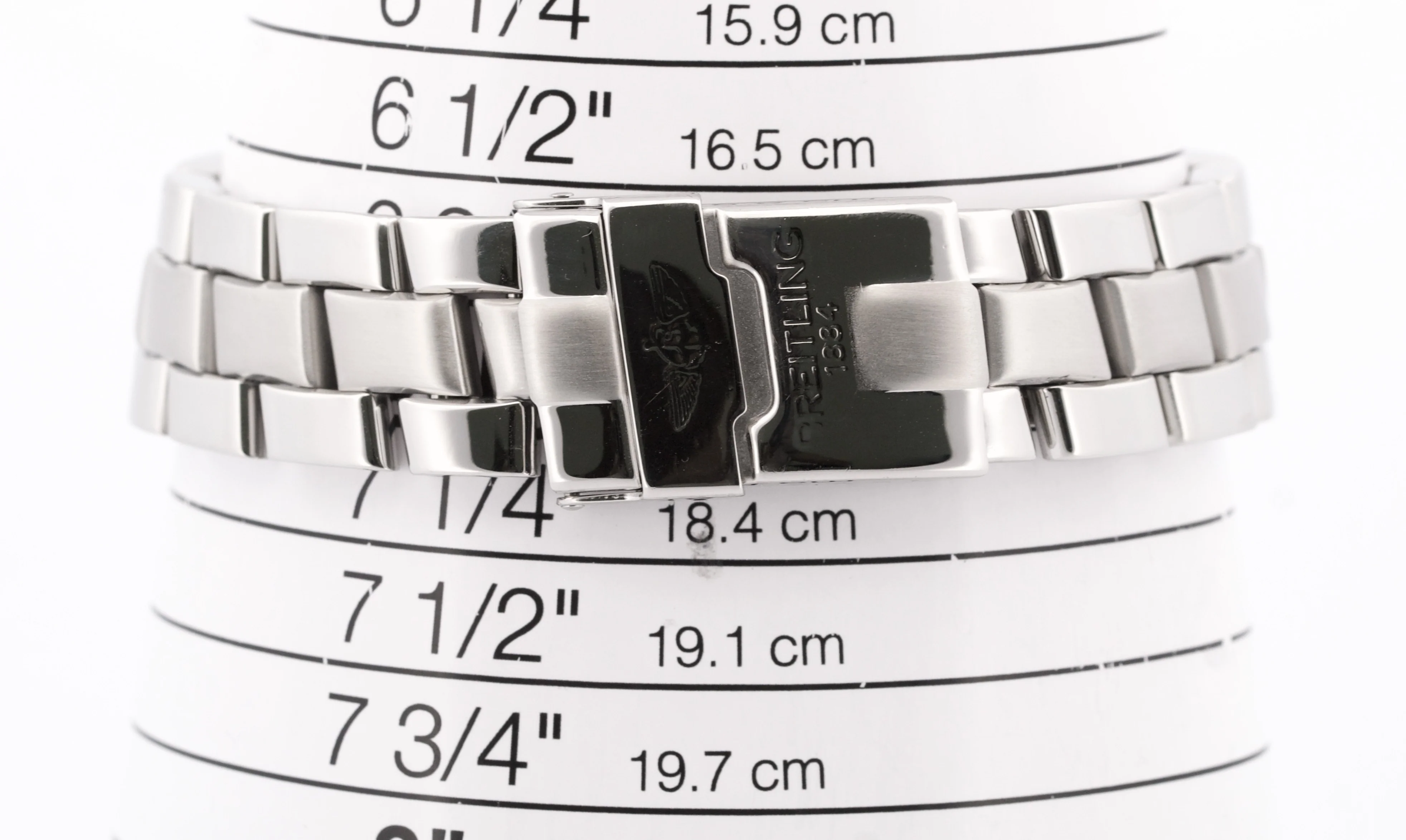 Breitling Colt Chronograph BLACK Stainless Steel 38mm Quartz A73350 Date Watch - Image 9