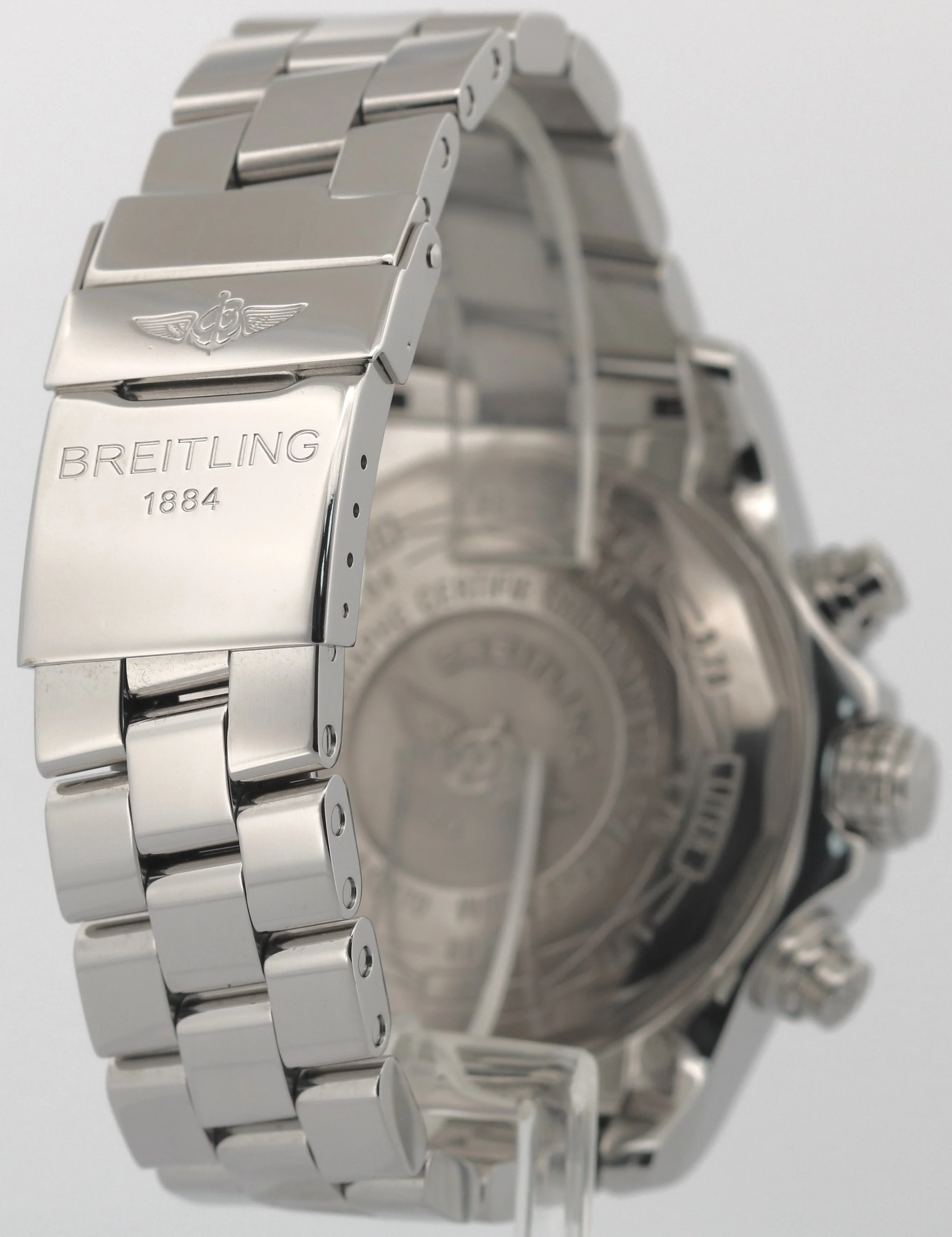 Breitling Super Avenger Chronograph MOTHER OF PEARL DIAMOND 48mm Steel A13370 - Image 5