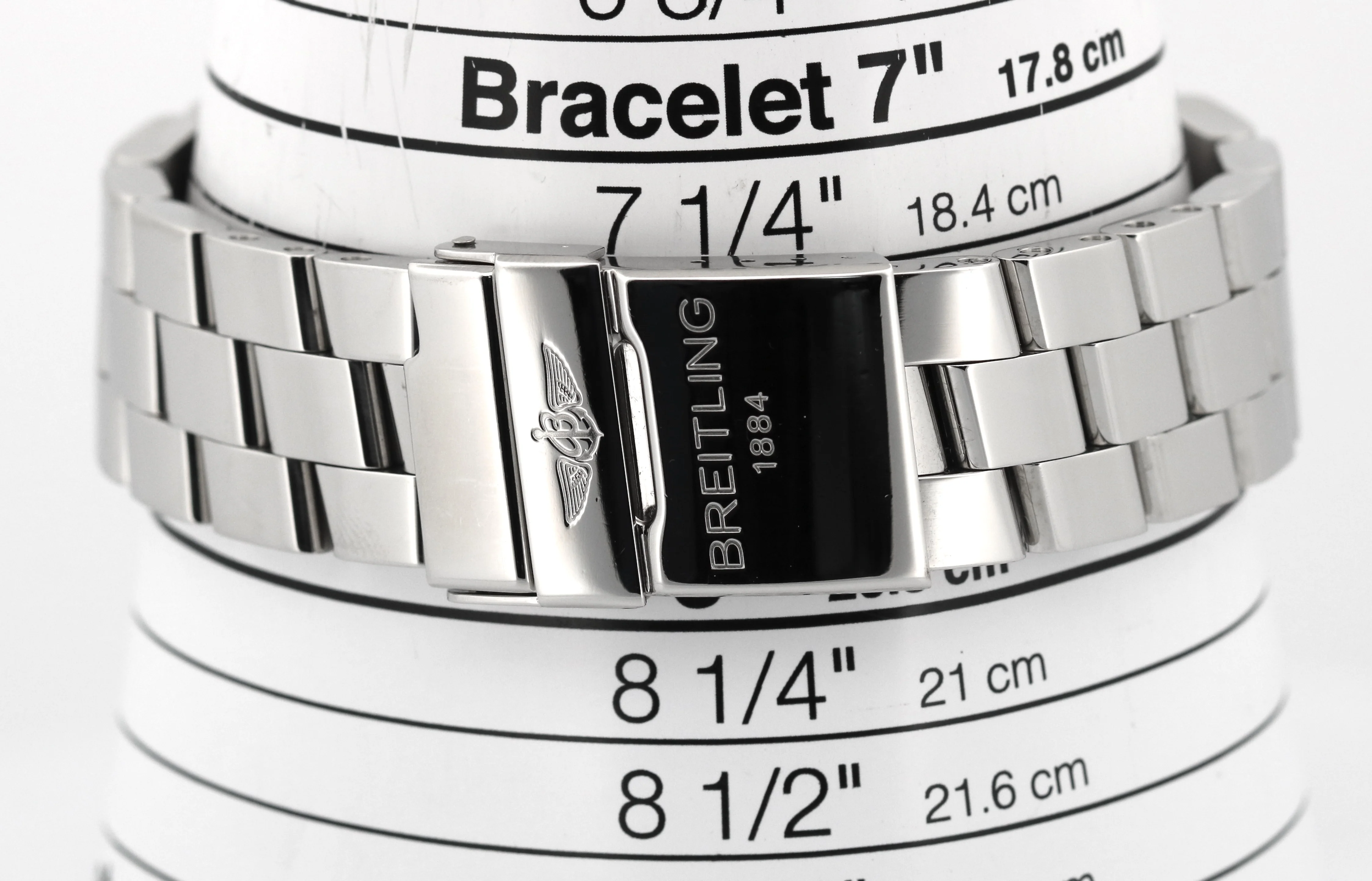 Breitling Super Avenger Chronograph MOTHER OF PEARL DIAMOND 48mm Steel A13370 - Image 9
