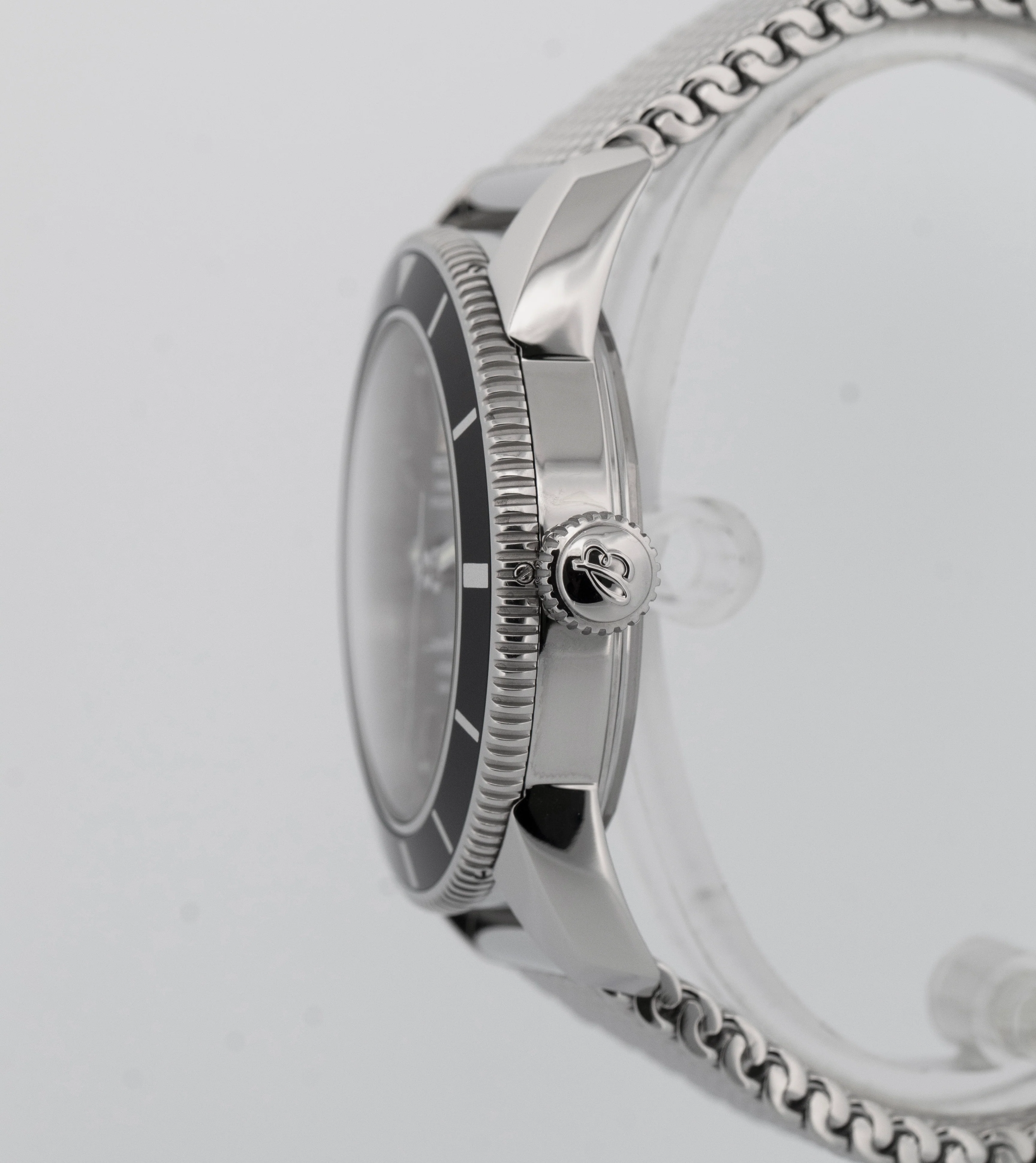 Breitling Superocean Heritage Stainless Steel 42mm Black Date Watch A17321 - Image 3
