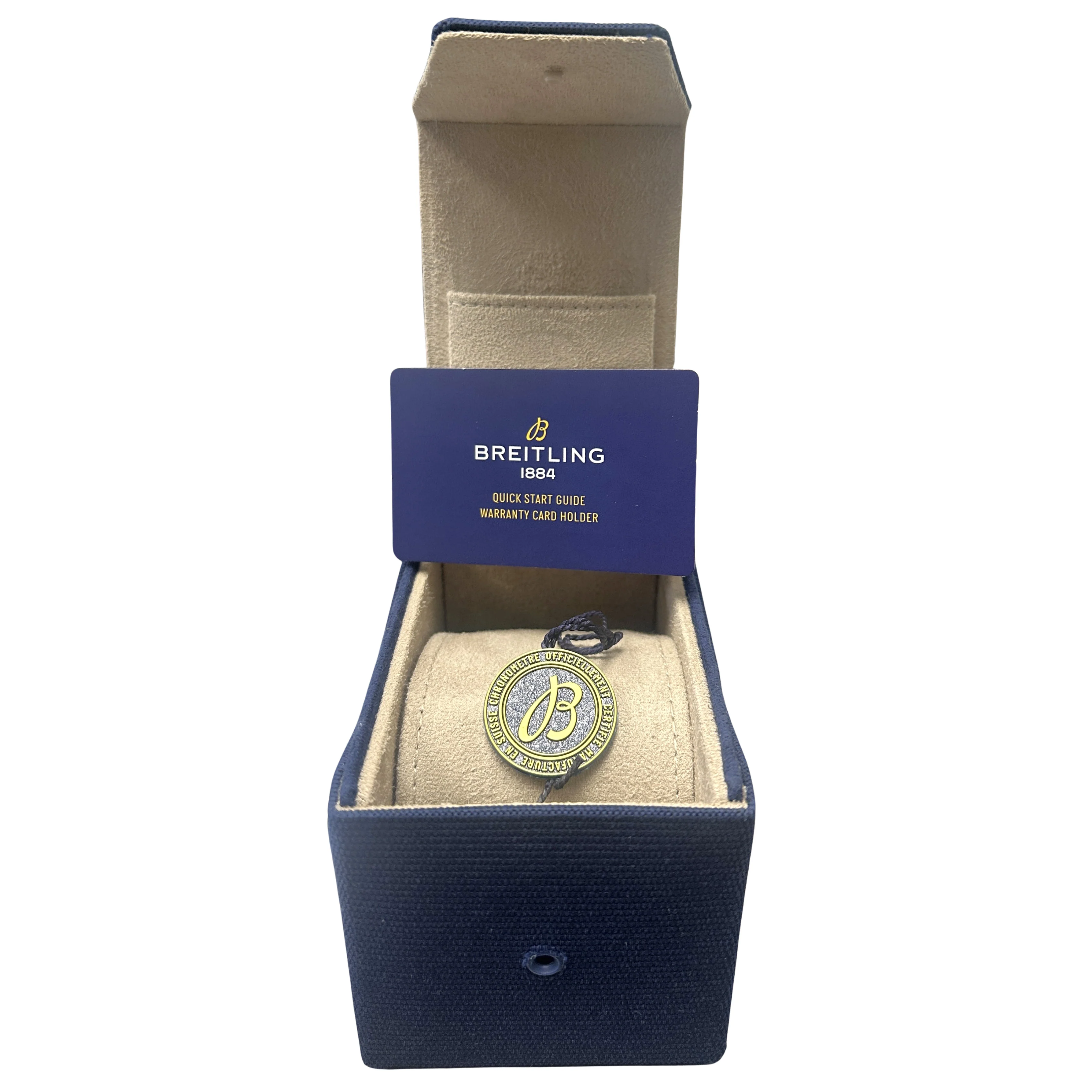 Breitling Superocean Stainless Steel Blue White 42mm A17366 Automatic Watch BOX - Image 2