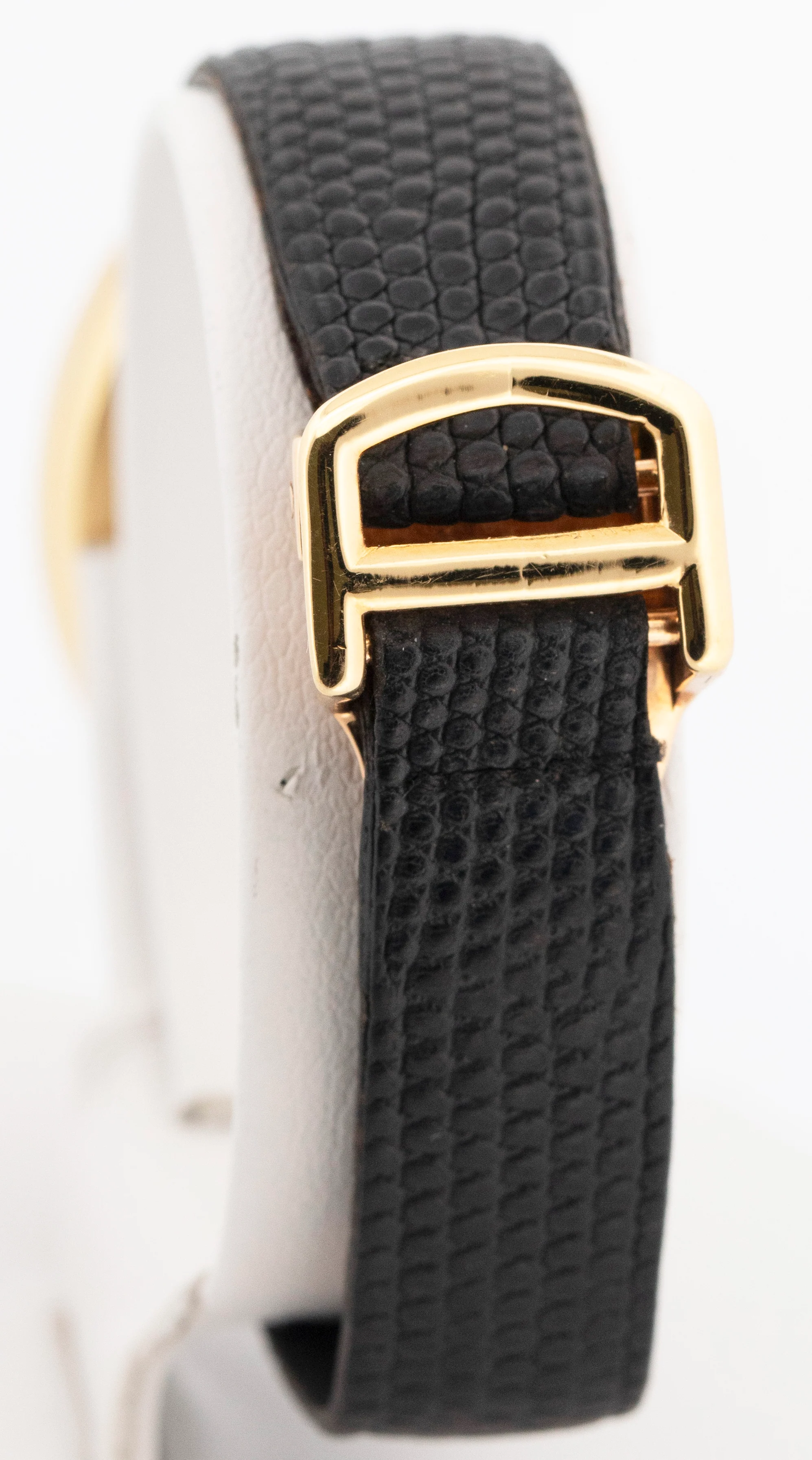 Cartier Baignoire 18K Yellow Gold 22mm White Roman Manual Watch 7743-1 - Image 5