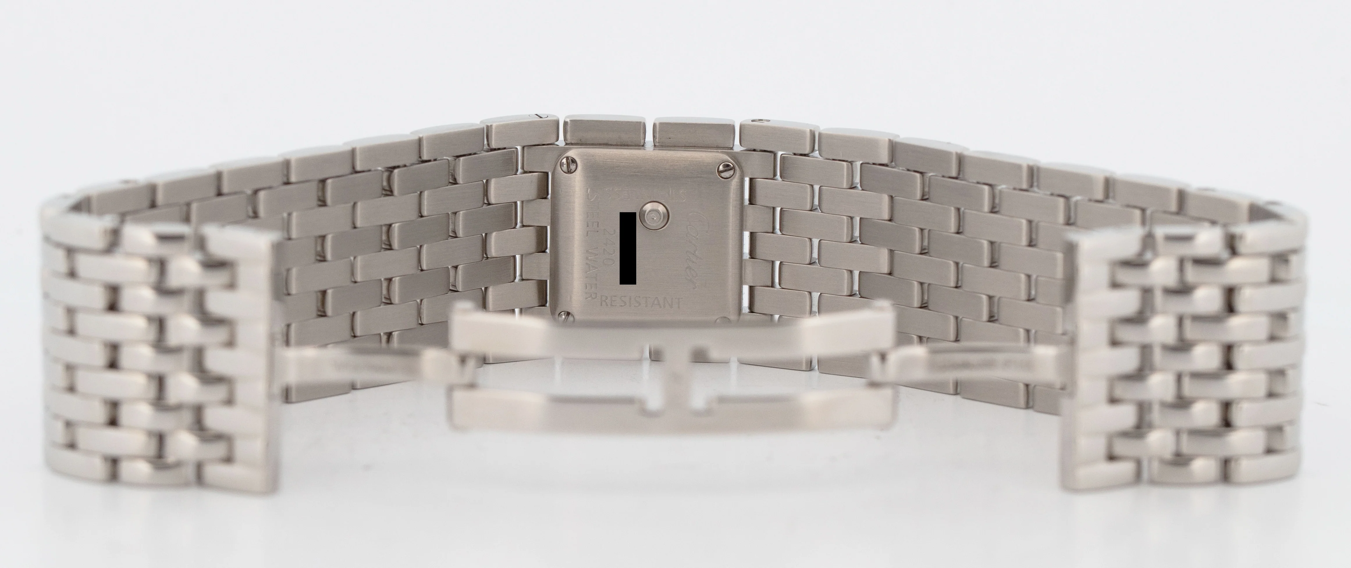 Cartier Panthere Ruban MOTHER OF PEARL Steel Quartz 21mm W61001T9 / 2420 Watch - Image 8