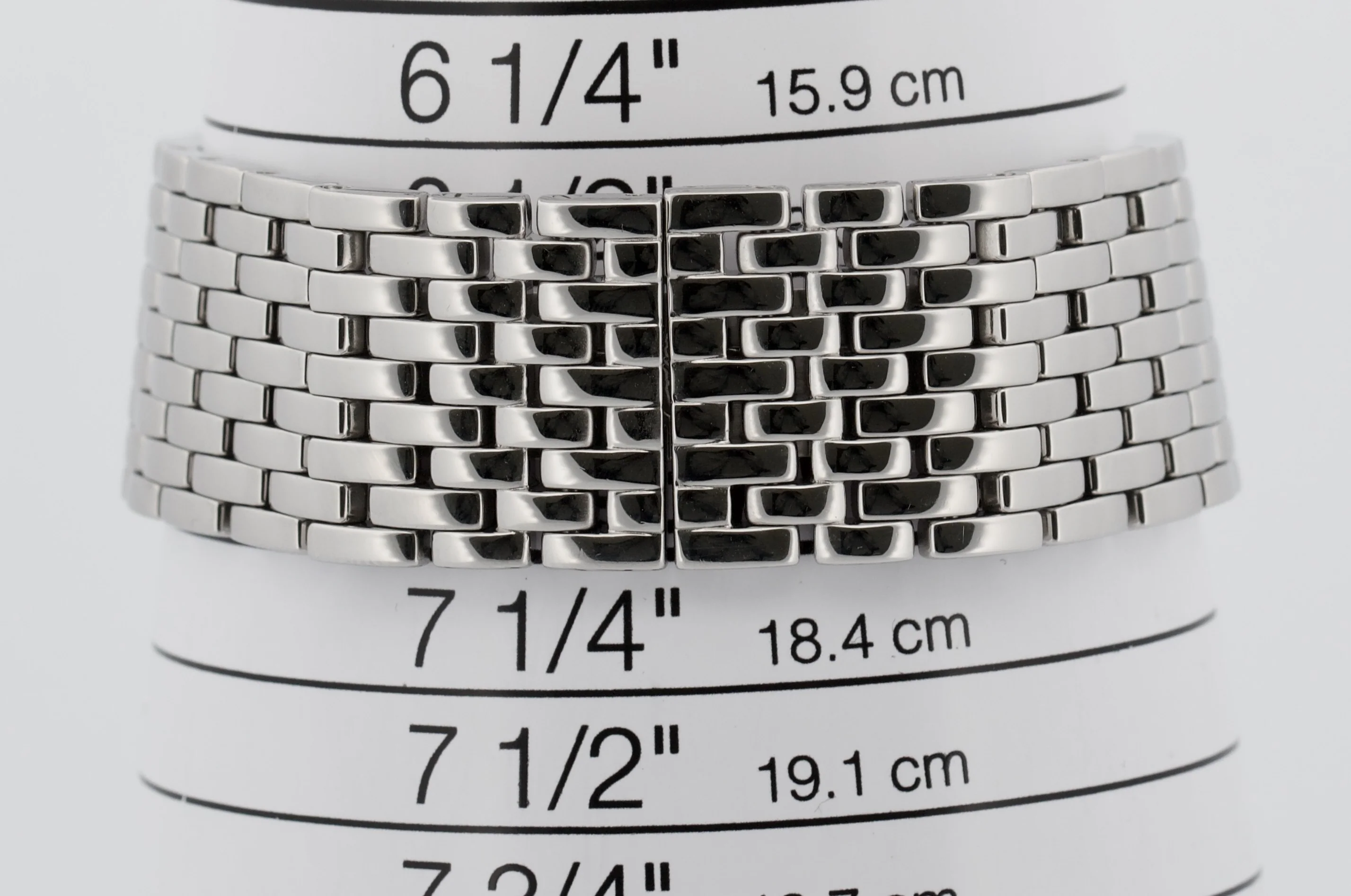 Cartier Panthere Ruban MOTHER OF PEARL Steel Quartz 21mm W61001T9 / 2420 Watch - Image 9