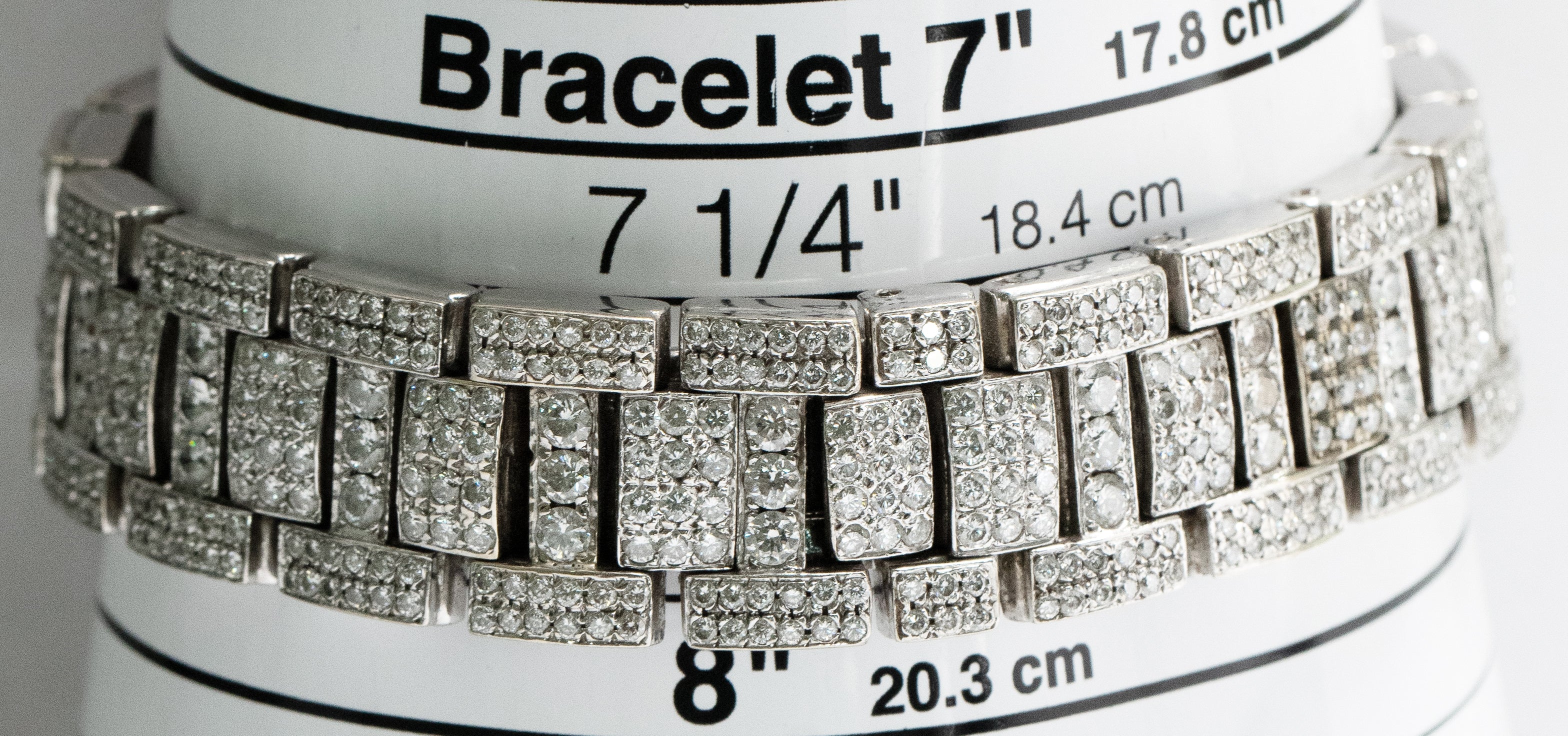 Cartier Pasha Black 38mm DIAMOND 18K White Gold Steel Automatic Date Watch 2353 - Image 5