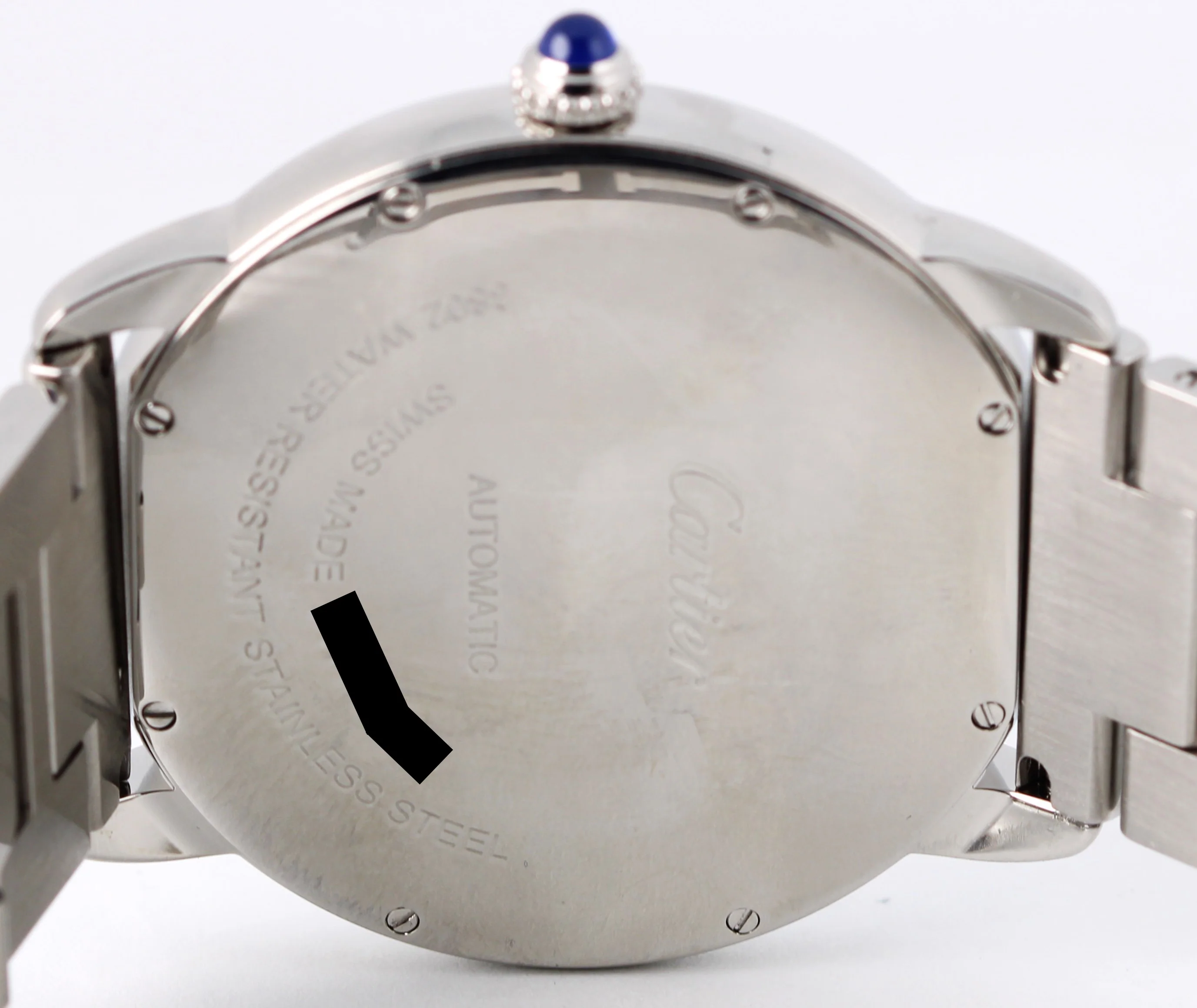 Cartier Ronde Solo PAPERS Steel Silver Roman Numeral 42mm W6701011 Watch BOX - Image 9
