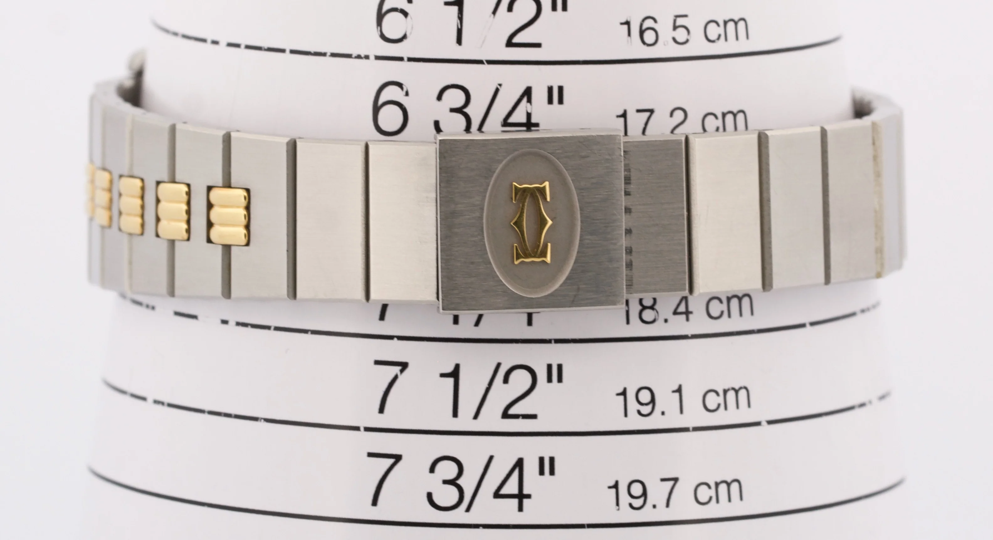 Cartier Santos Carree Two-Tone WHITE ROMAN 18k Steel Automatic 29mmX41mm 2961 - Image 10