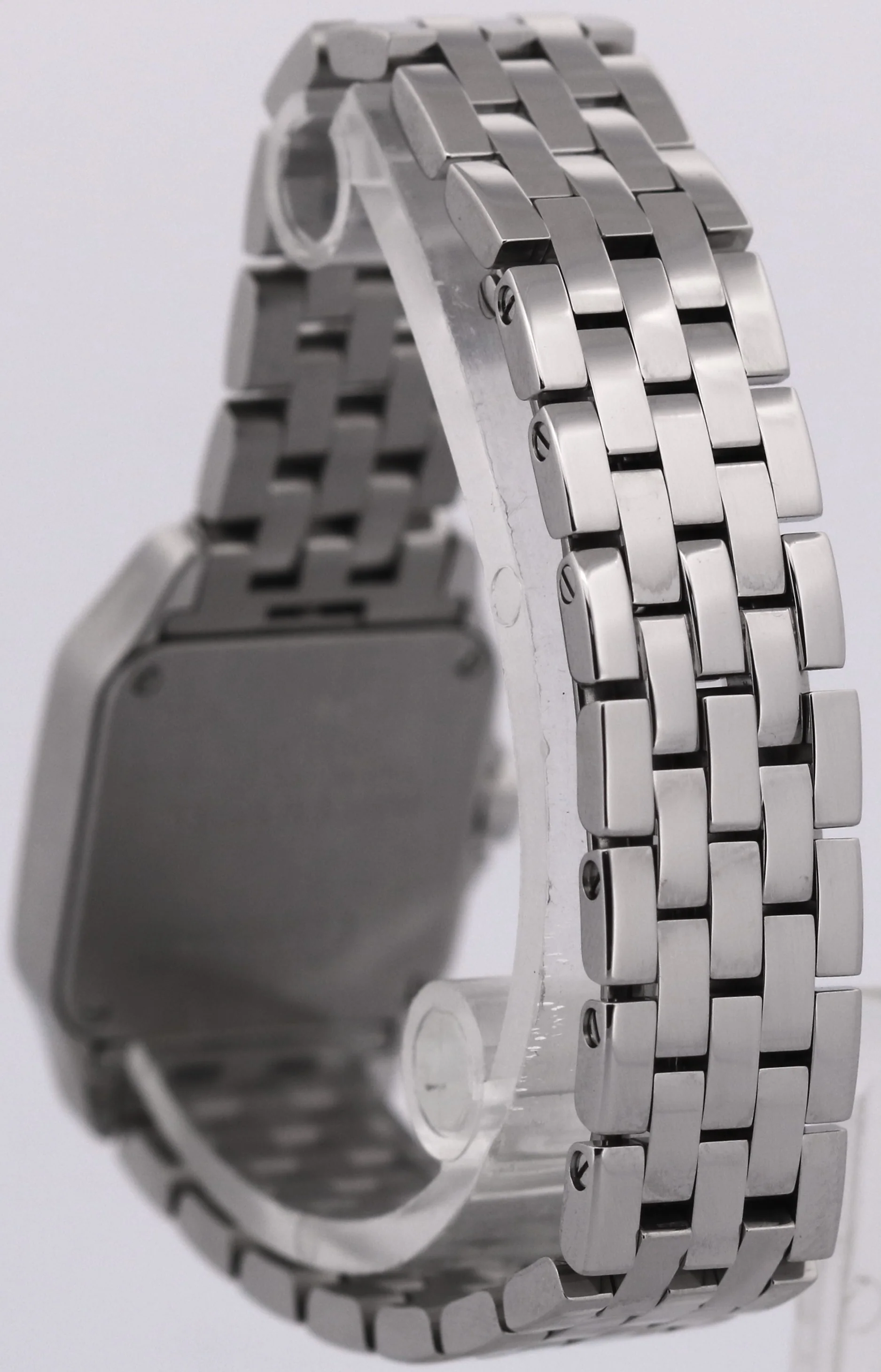 Cartier Santos Demoiselle 20mm IVORY ROMAN Stainless Steel Quartz W25065Z5 2698 - Image 5